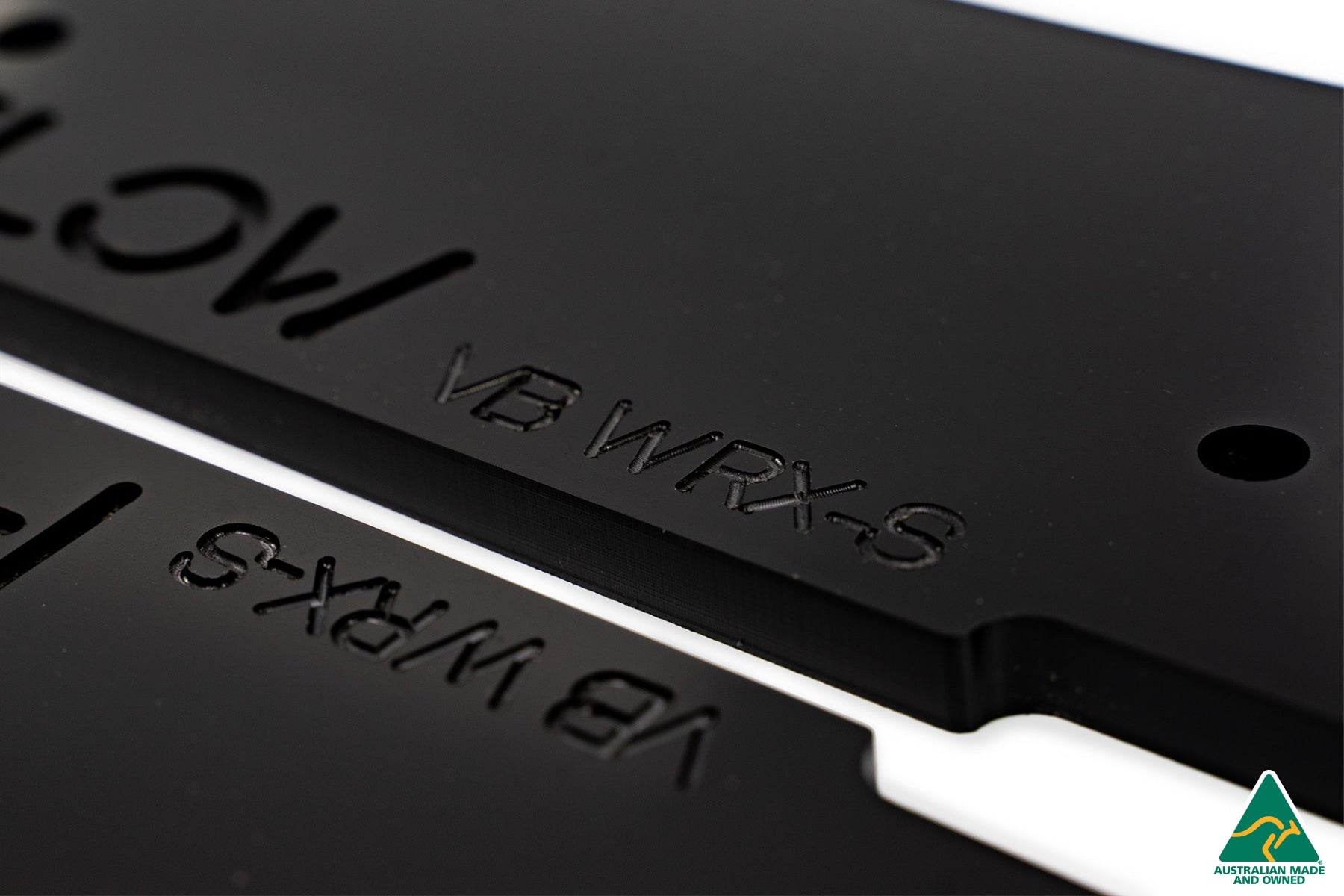 Flow Designs VB WRX Side Skirt Splitters (GLOSS: Pair) - iilumolab