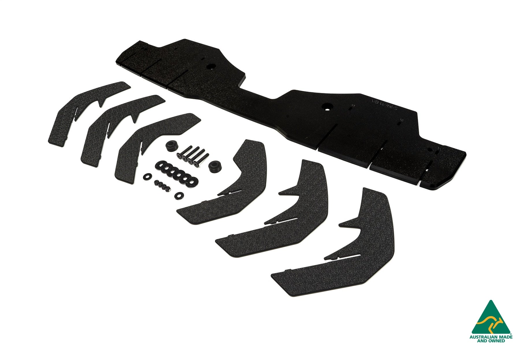 Flow Designs VB WRX Flow-Lock Rear Diffuser (TEXTURED) - iilumolab