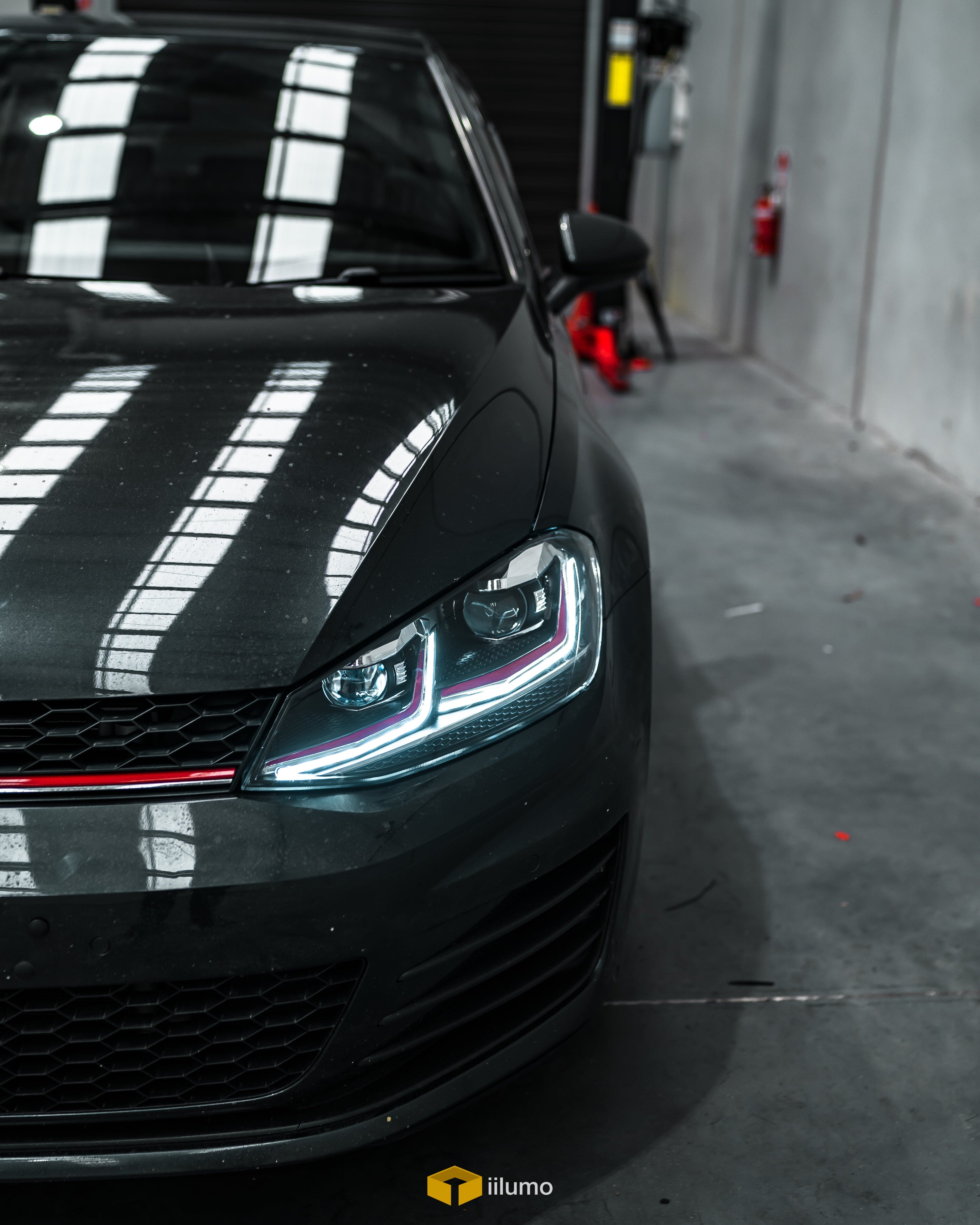 2012-2020 VW MK7.5R STYLE SEQUENTIAL LED HEADLIGHTS (MK7) - iilumolab