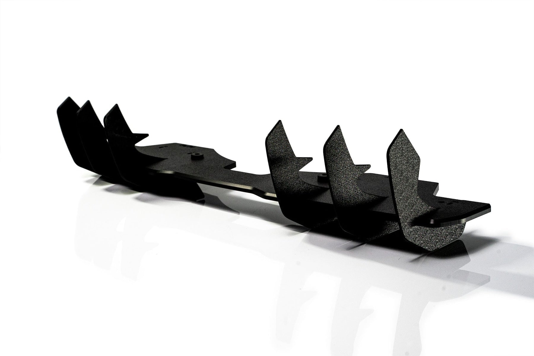 Flow Designs VB WRX Flow-Lock Rear Diffuser (TEXTURED) - iilumolab