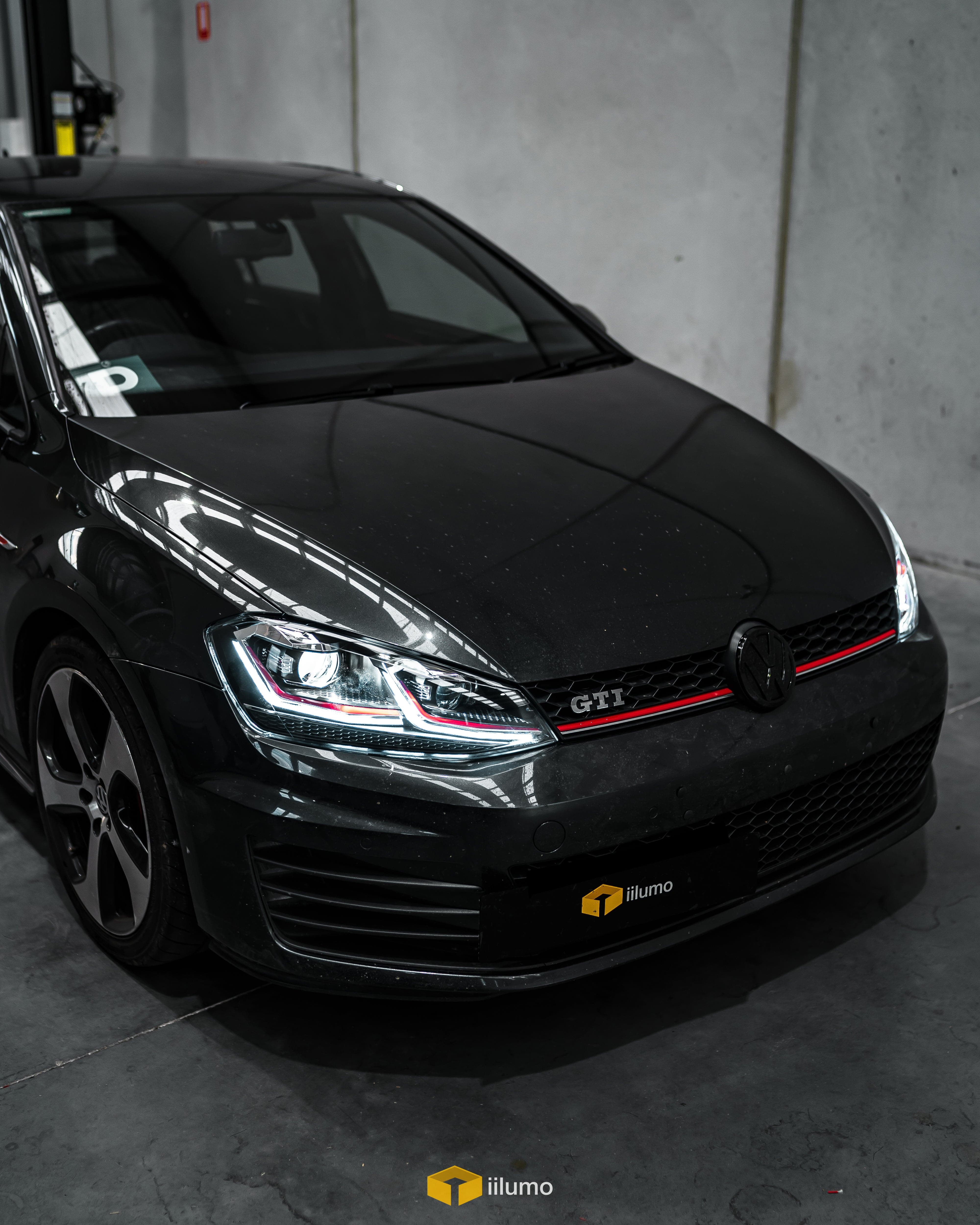 2012-2020 VW MK7.5R STYLE SEQUENTIAL LED HEADLIGHTS (MK7) - iilumolab