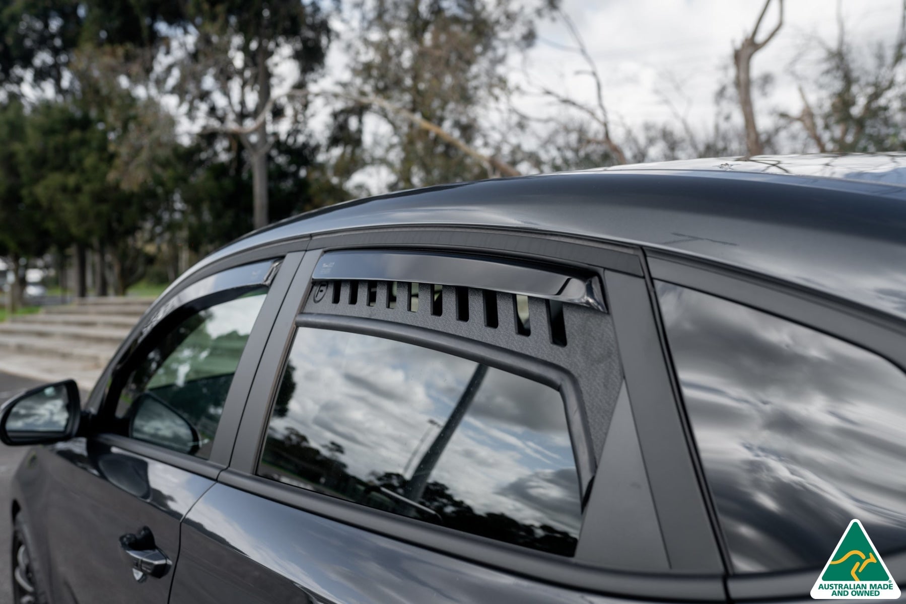Flow Designs i30N Fastback PD FL 2022+ Rear Window Vents (Pair)