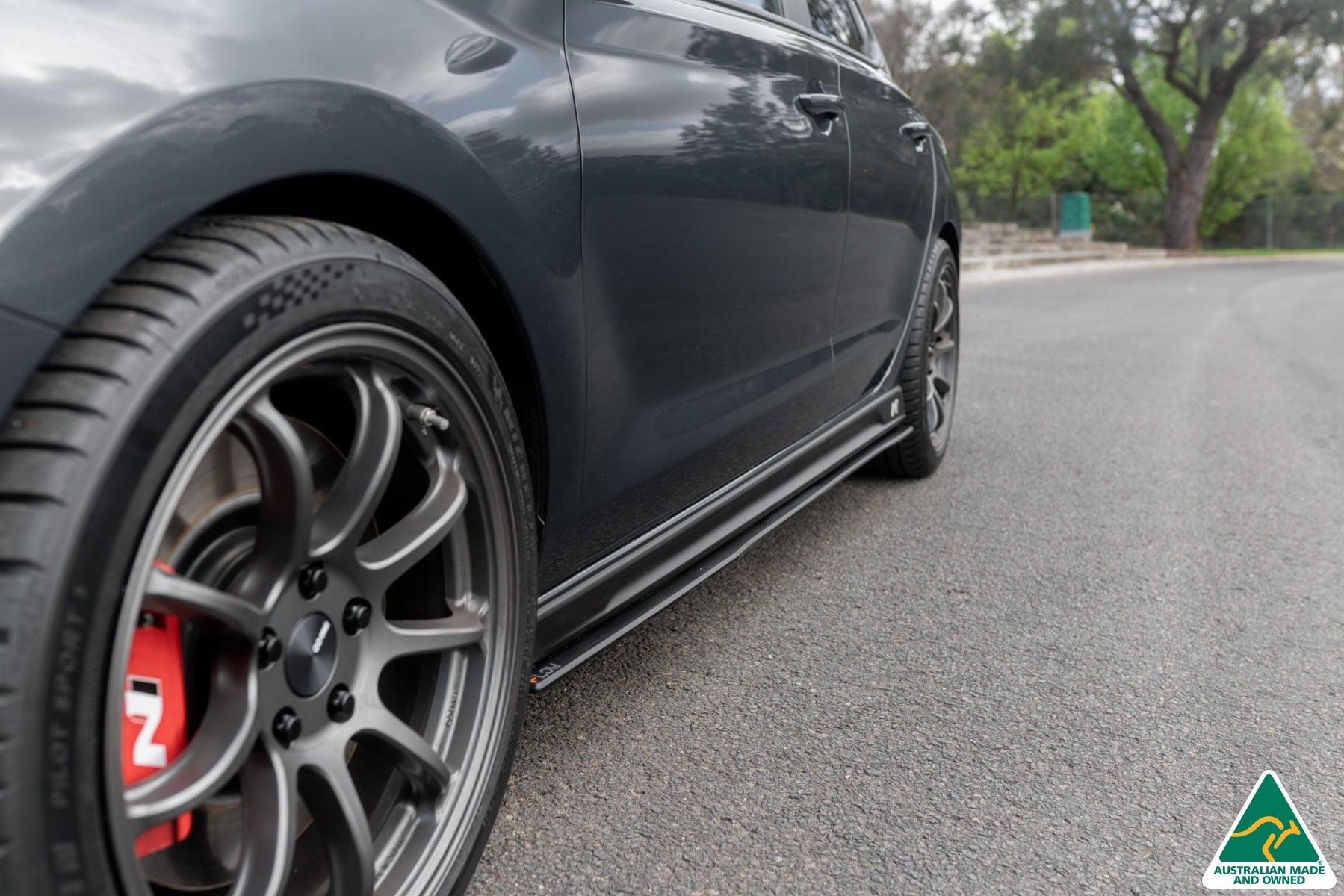 Flow Designs i30N Fastback PD FL 2022+ Side Skirt Splitters (Pair) - iilumolab