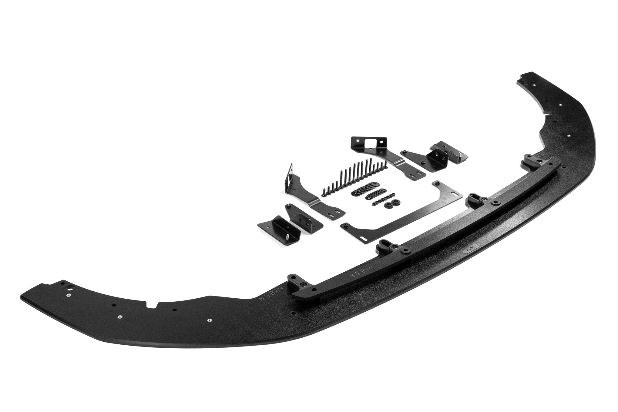 Flow Designs MK8.5 Golf R Chassis Mounted Front Lip Splitter - iilumolab