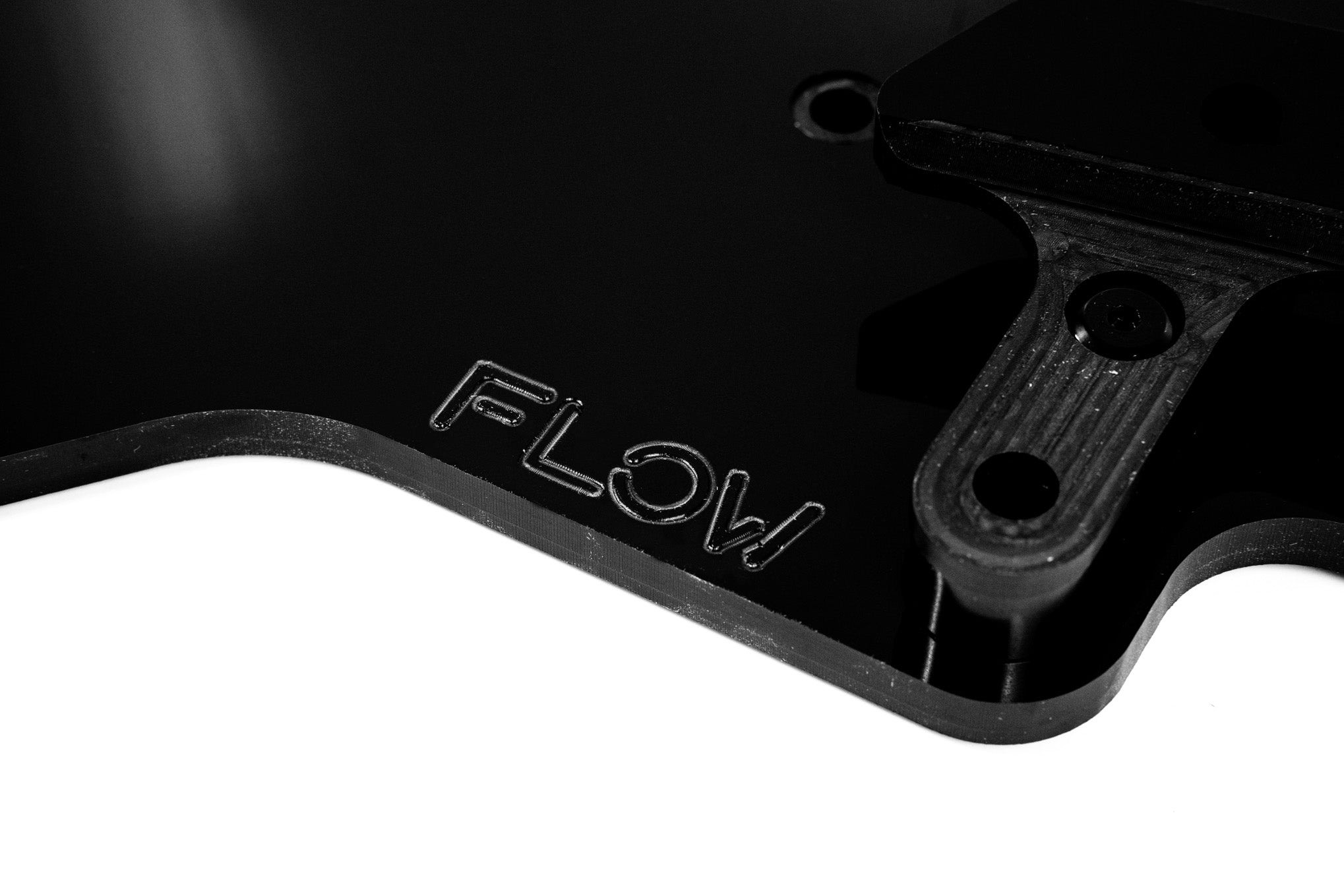 Flow Designs MK8.5 Golf R Chassis Mounted Front Lip Splitter - iilumolab