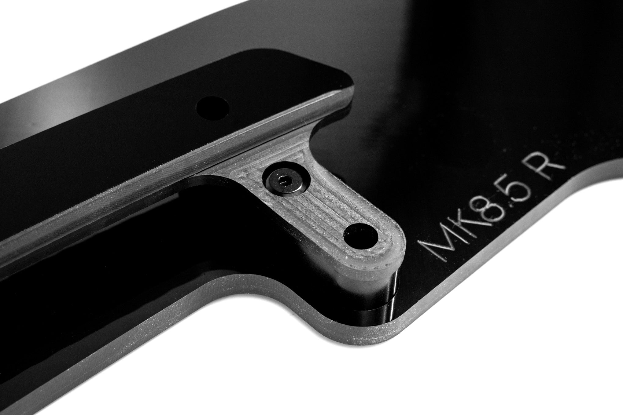 Flow Designs MK8.5 Golf R Chassis Mounted Front Lip Splitter - iilumolab