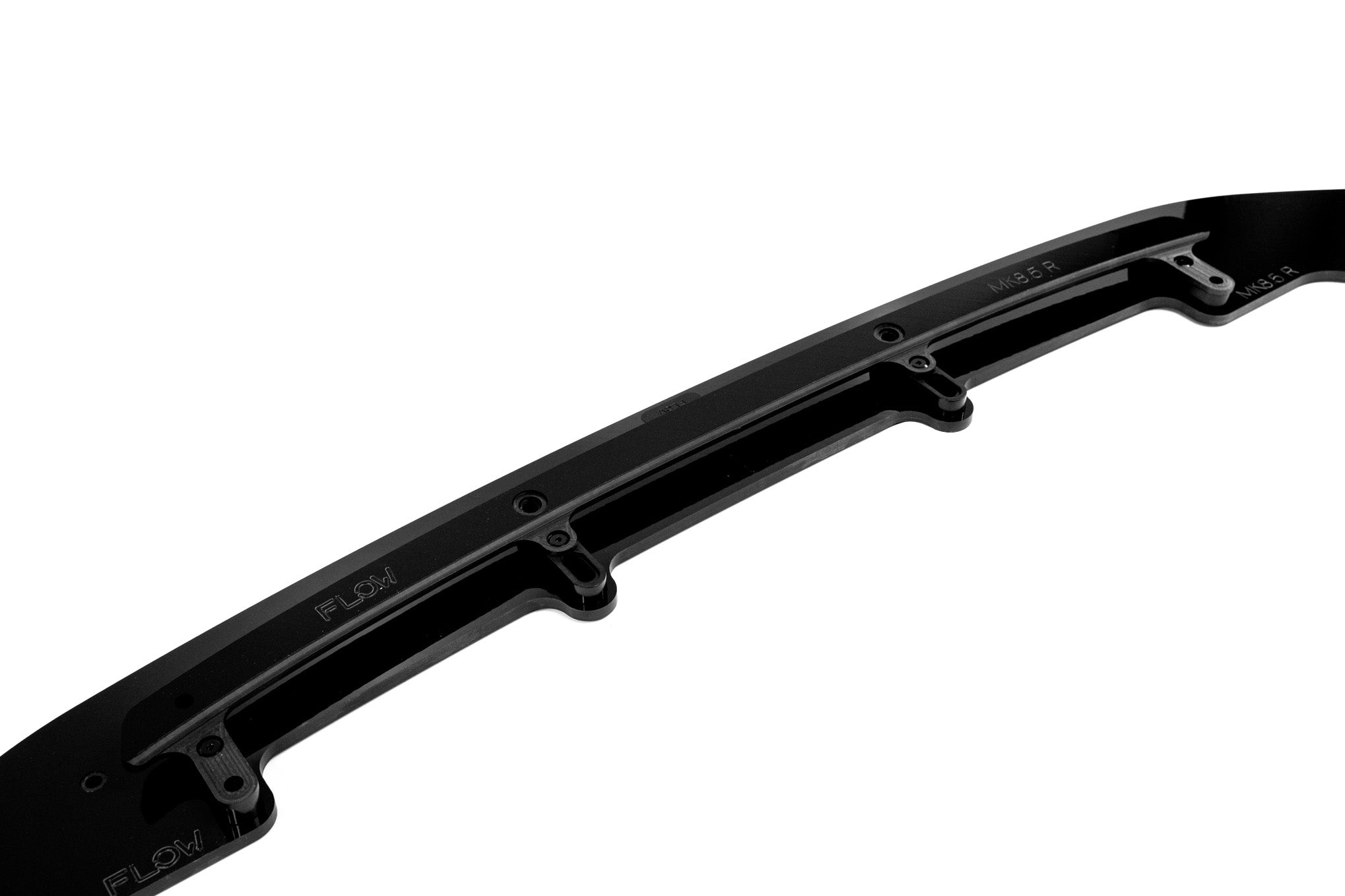Flow Designs MK8.5 Golf R Chassis Mounted Front Lip Splitter - iilumolab