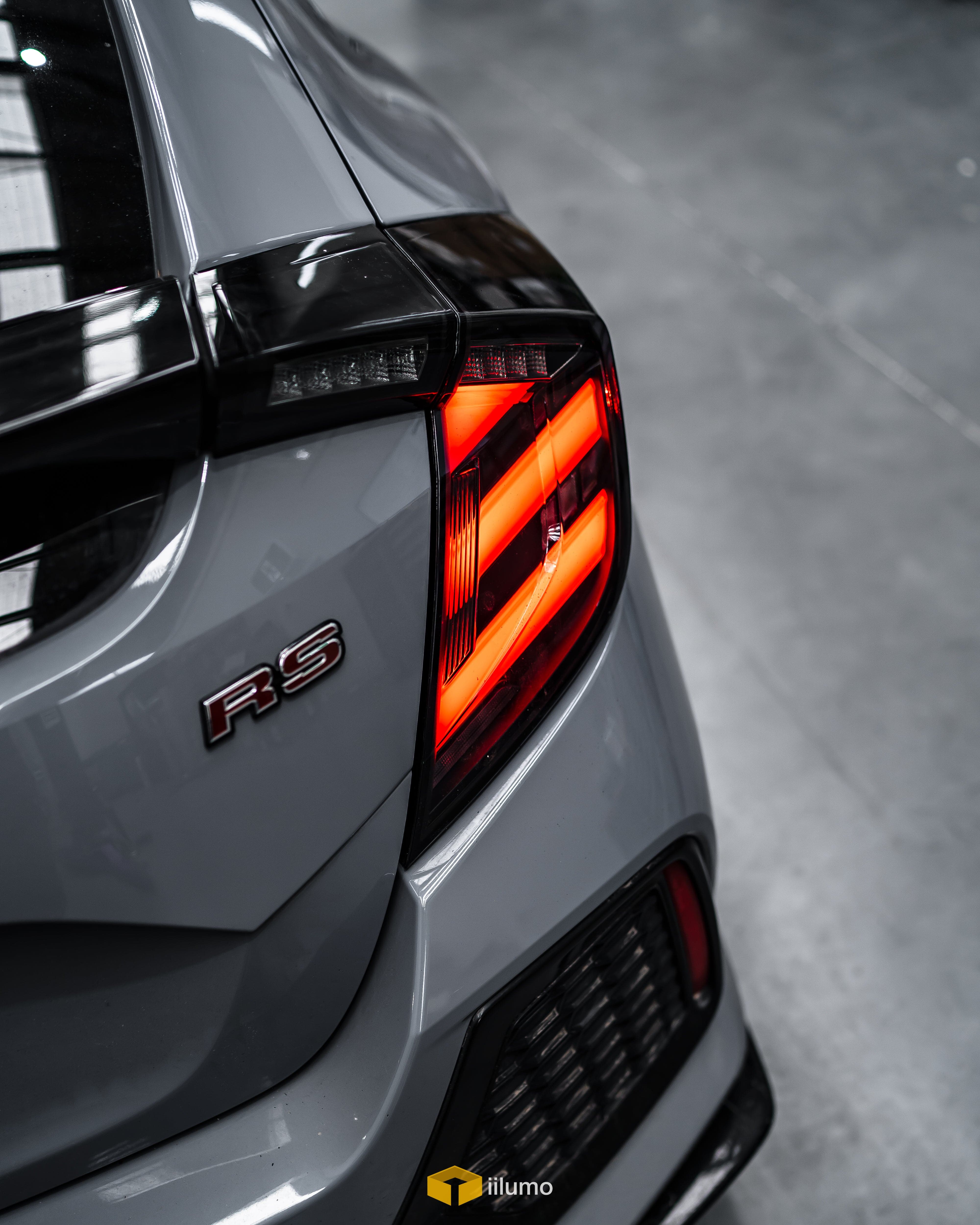 2017-2021 HONDA CIVIC HATCH MUGEN STYLE SEQUENTIAL LED TAIL LIGHTS