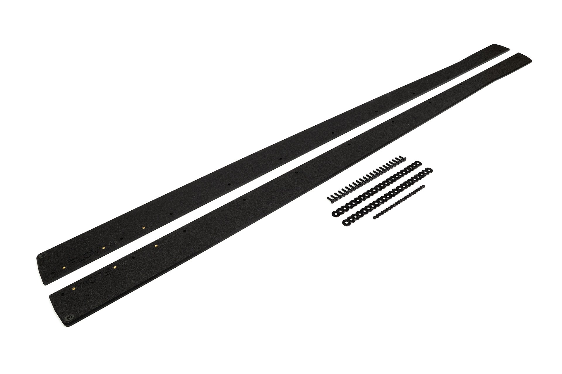 Flow Designs Falcon FGX Side Skirt Splitters (TEXTURED: Pair) - iilumolab