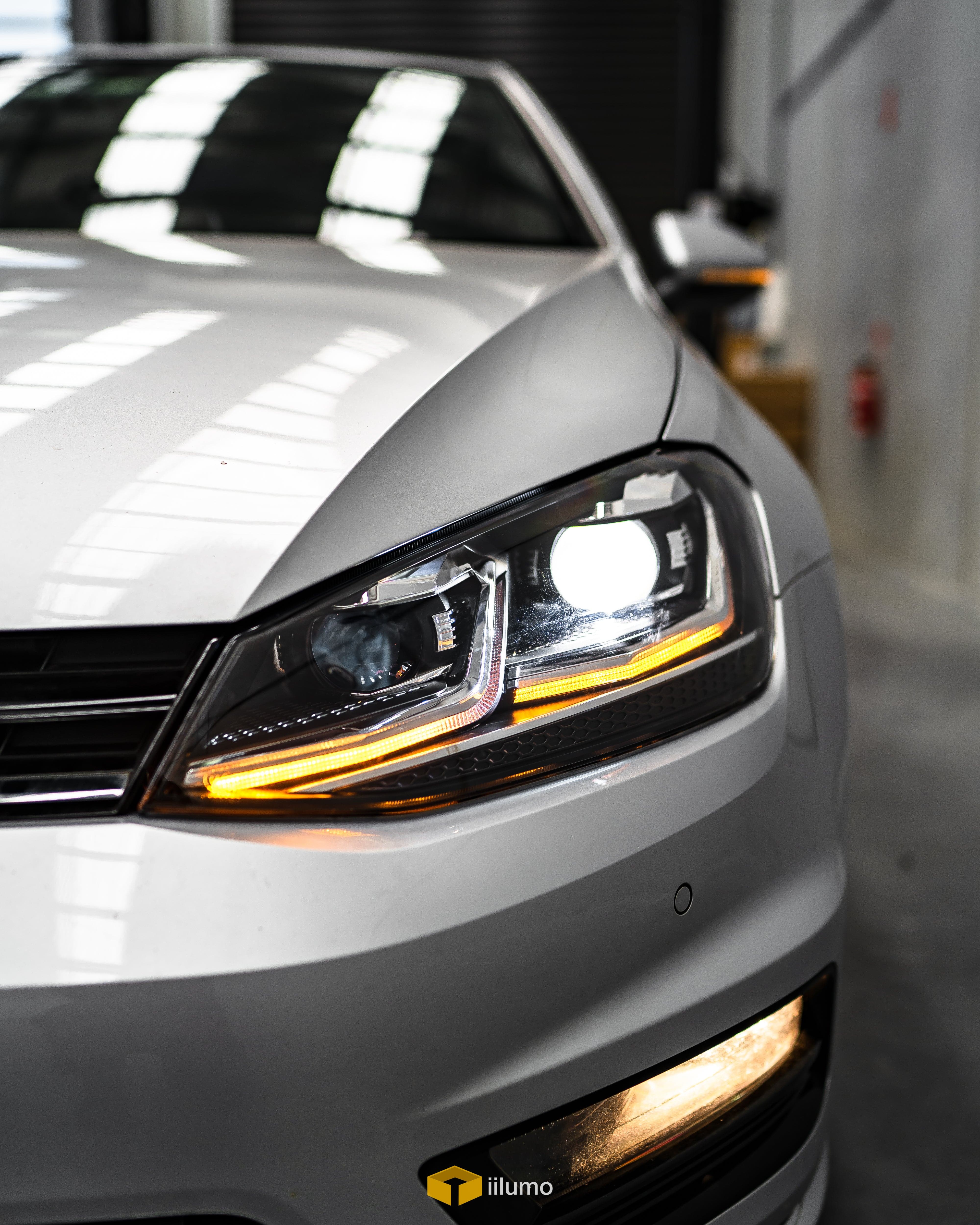 2012-2020 VW MK7.5R STYLE SEQUENTIAL LED HEADLIGHTS (MK7) - iilumolab
