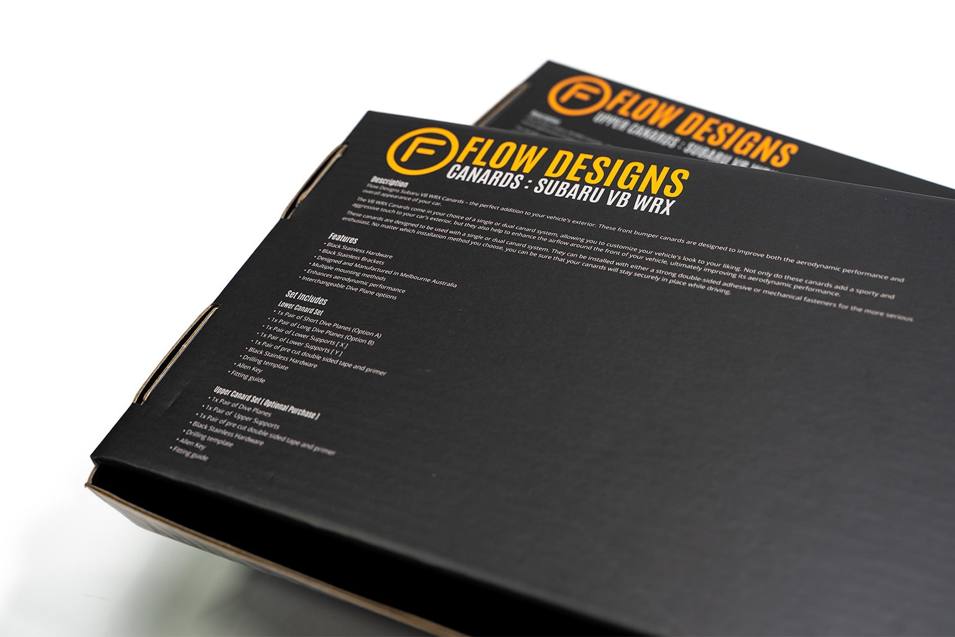 VB WRX Front Bumper Canards - iilumolab