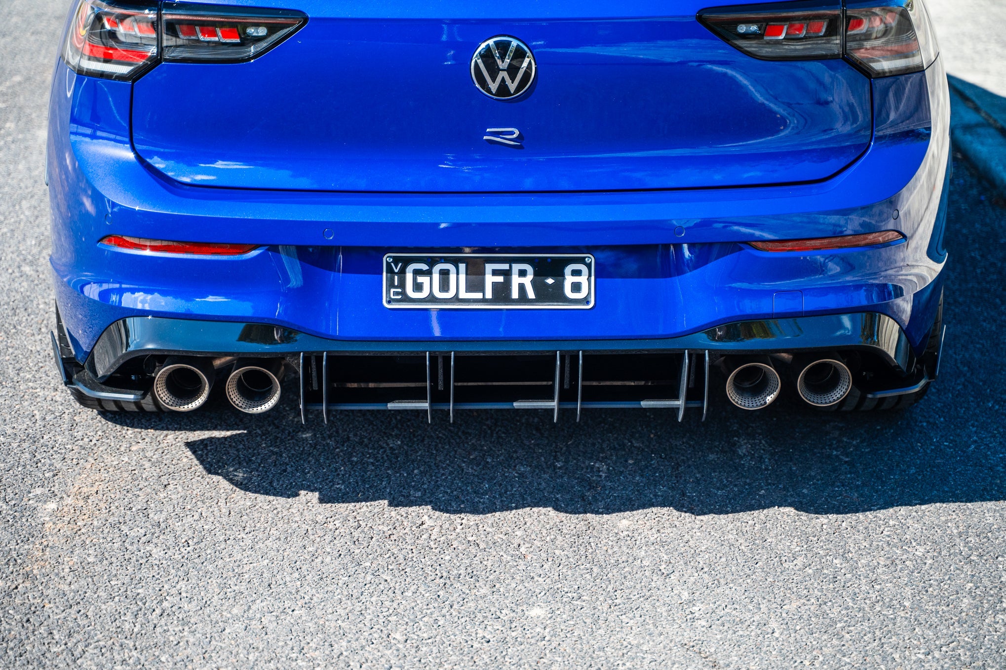 Flow Designs MK8.5 Golf R Flow-Lock Rear Diffuser