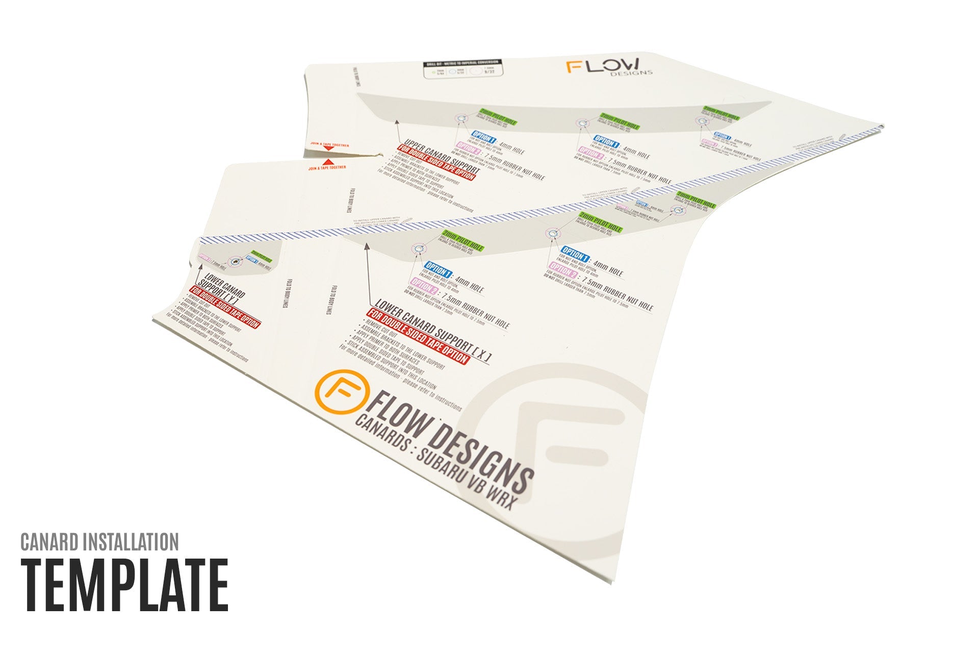 VB WRX Front Bumper Canards - iilumolab