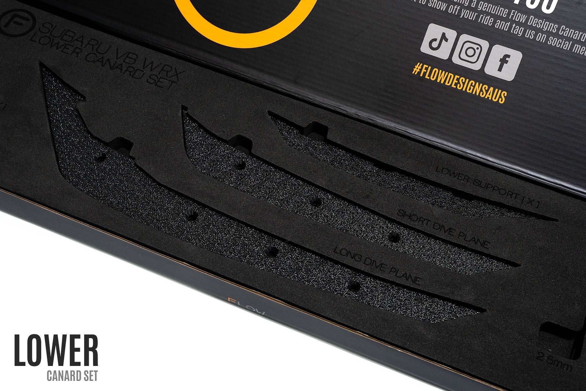 VB WRX Front Bumper Canards - iilumolab