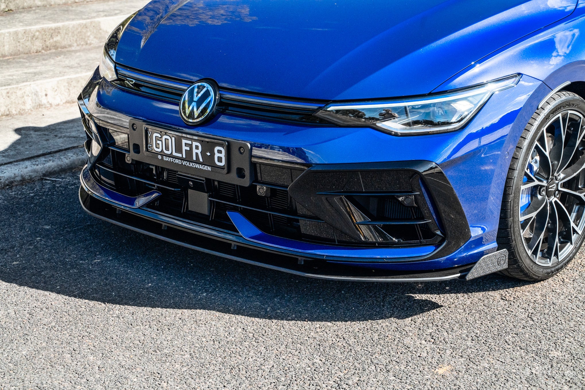Flow Designs MK8.5 Golf R Front Lip Splitter Winglets (Pair) - iilumolab