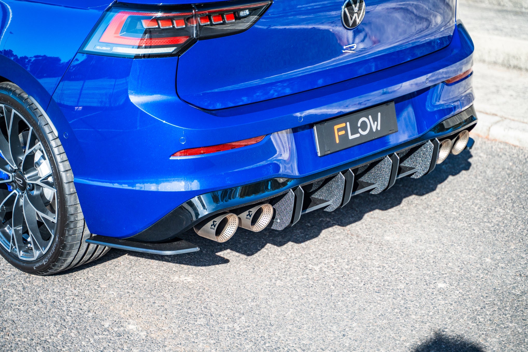 Flow Designs MK8.5 Golf R Flow-Lock Rear Diffuser
