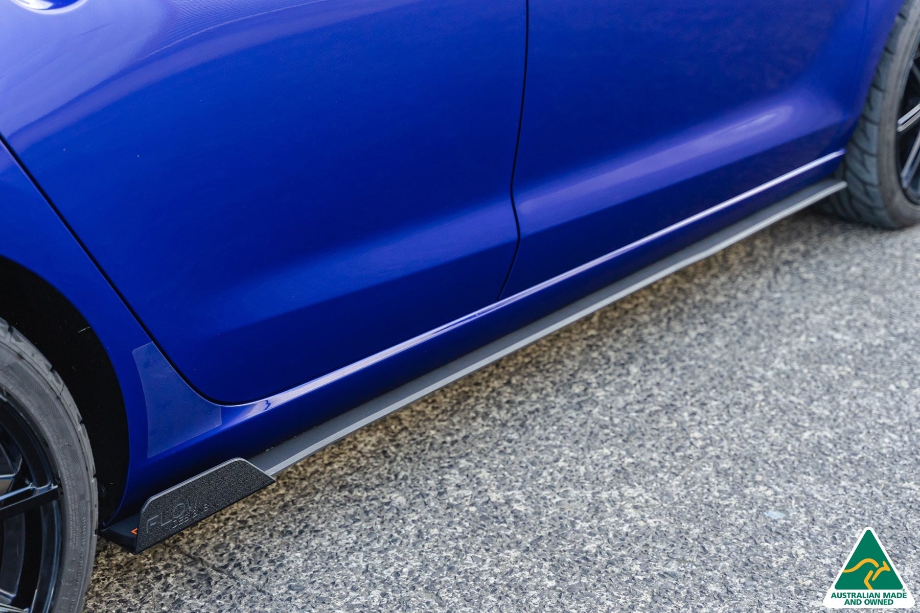 Flow Designs i30 N Line Hatch PD (2018-2023) Side Skirt Splitter Winglets (Pair) - iilumolab