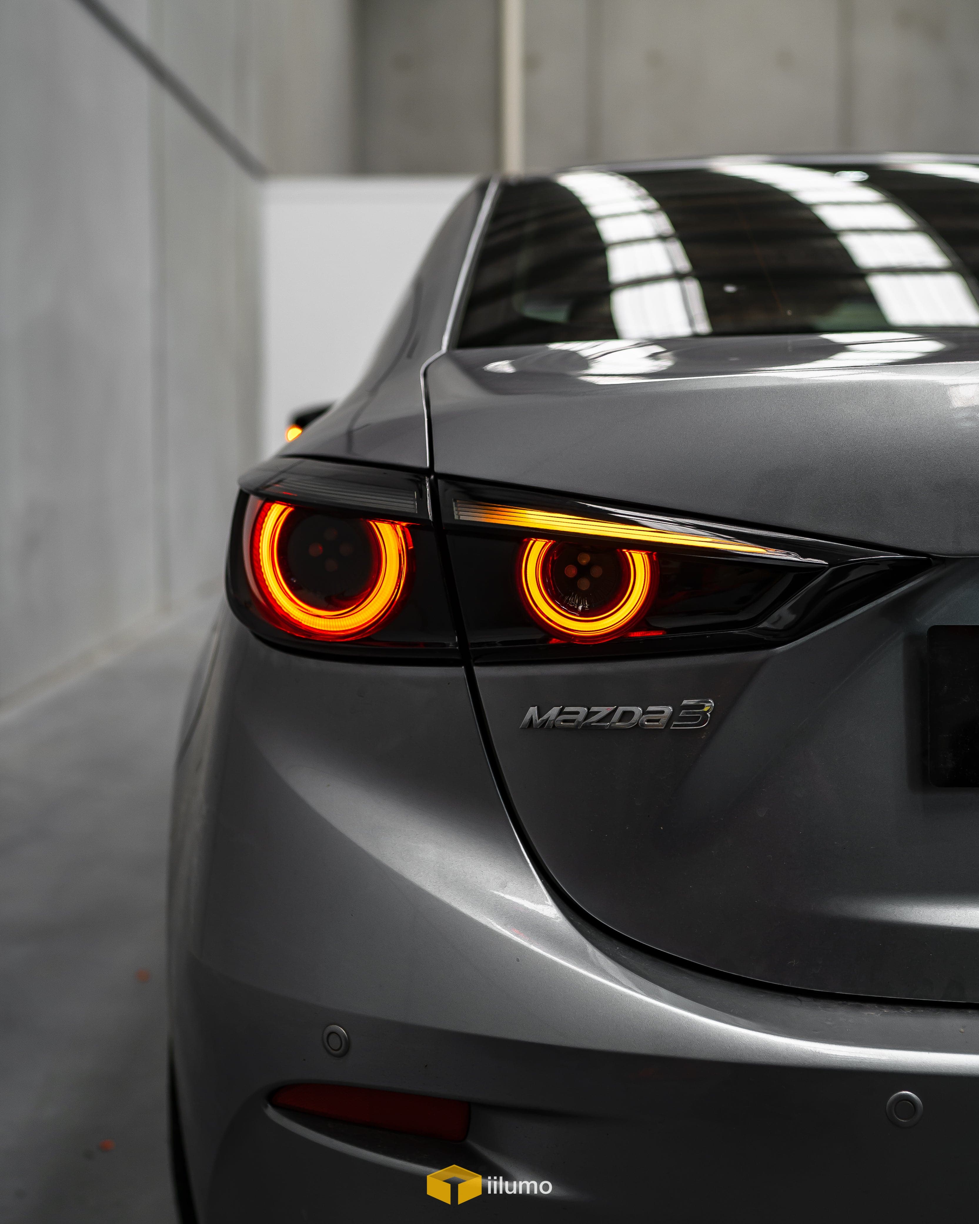 2014-2018 MAZDA 3 SEDAN SEQUENTIAL LED TAIL LIGHTS - iilumo