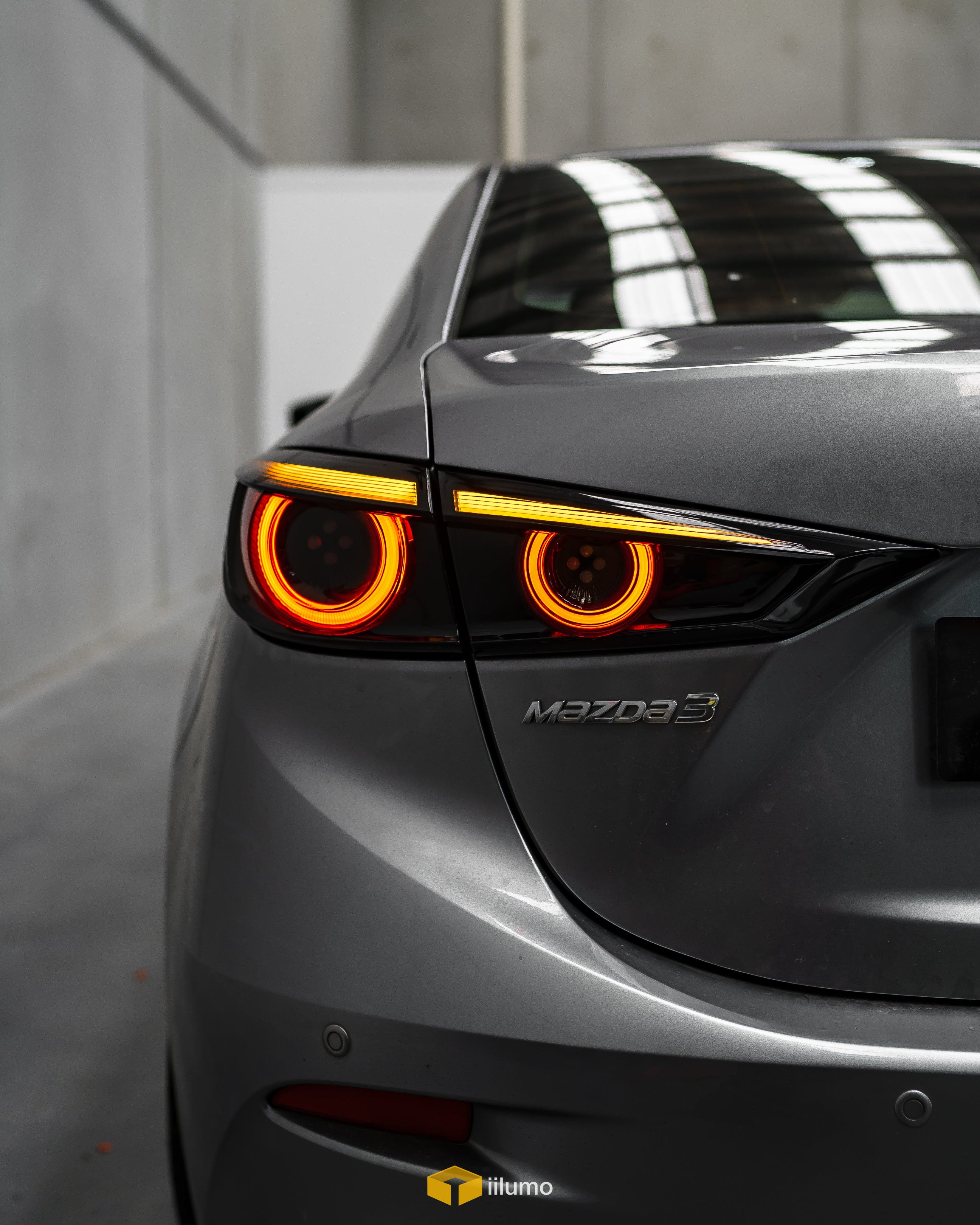2014-2018 MAZDA 3 SEDAN SEQUENTIAL LED TAIL LIGHTS - iilumo
