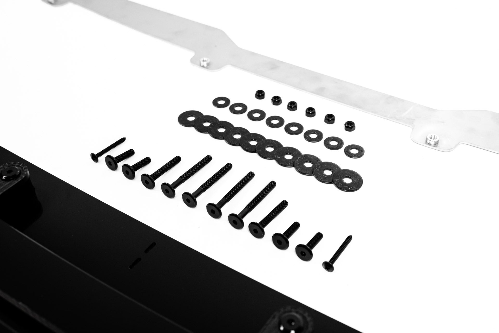 Flow Designs MK8 Golf GTI Front Lip Splitter & Bumper Reinforcement Plate - iilumolab