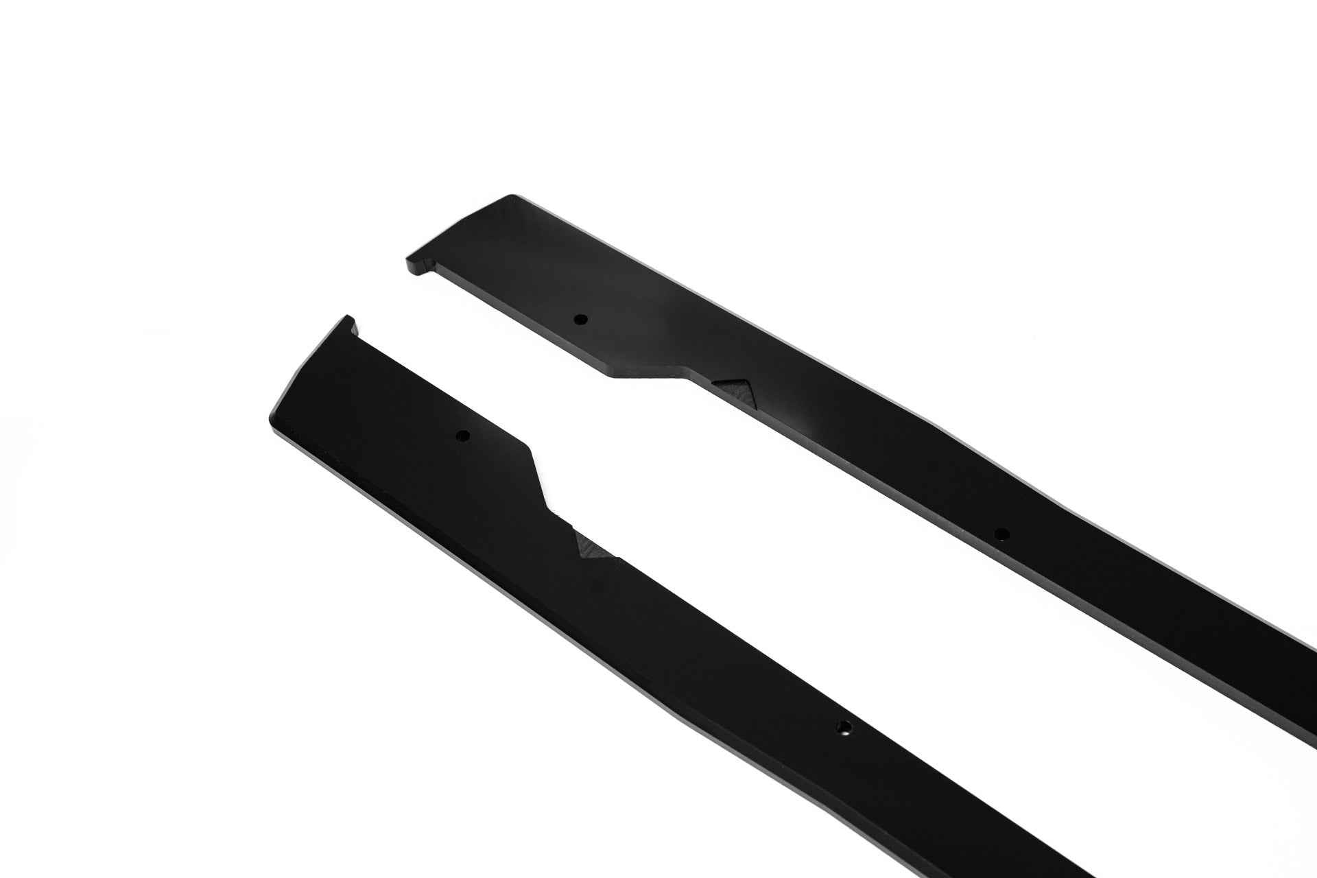 Flow Designs DEMO STOCK - MK8 Golf GTI Side Skirt Splitters (Pair) - GLOSS BLACK - iilumolab