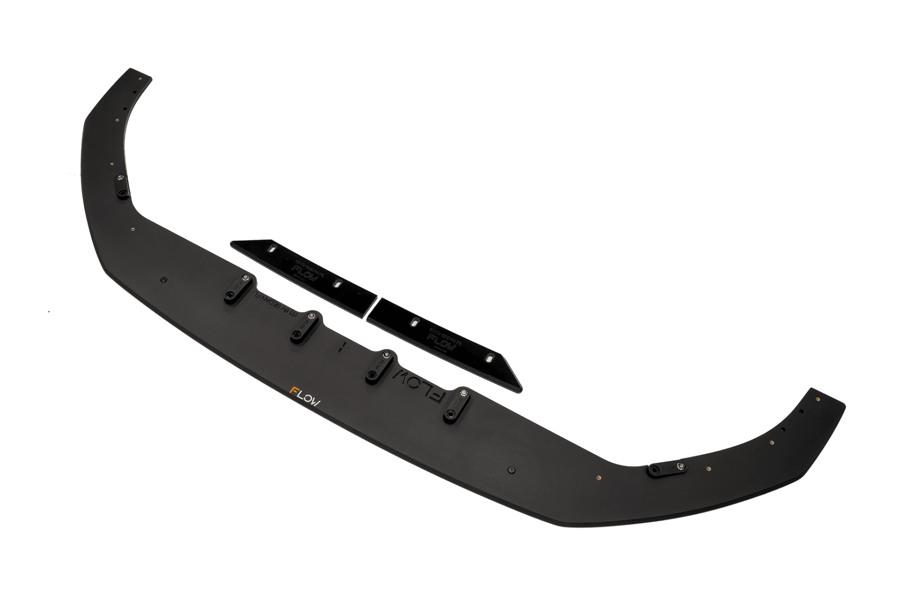 Flow Designs S3 8V Sedan Facelift Front Lip Splitter & Mounting Brace - iilumolab