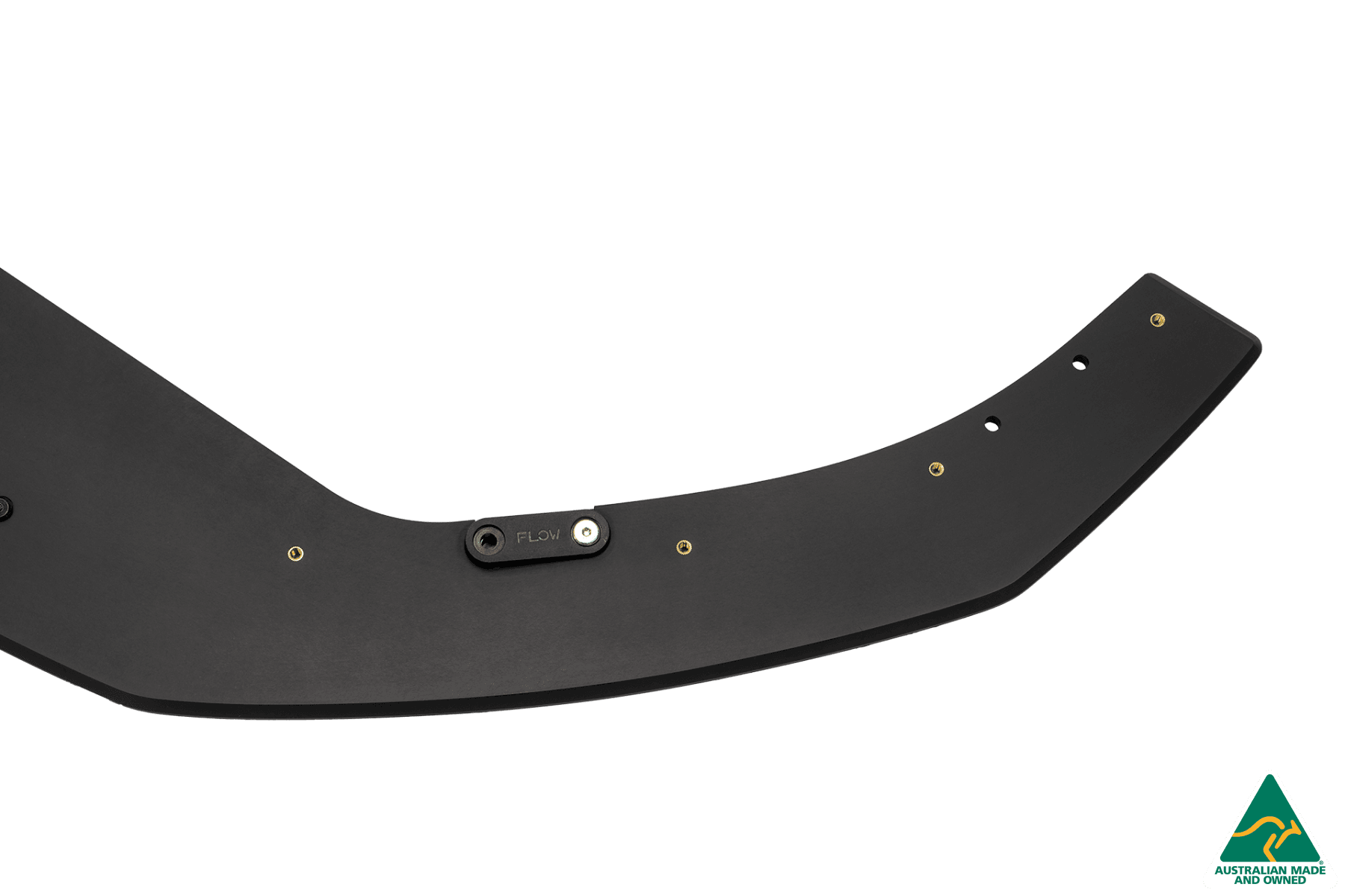 Flow Designs S3 8V Sedan Facelift Front Lip Splitter & Mounting Brace - iilumolab