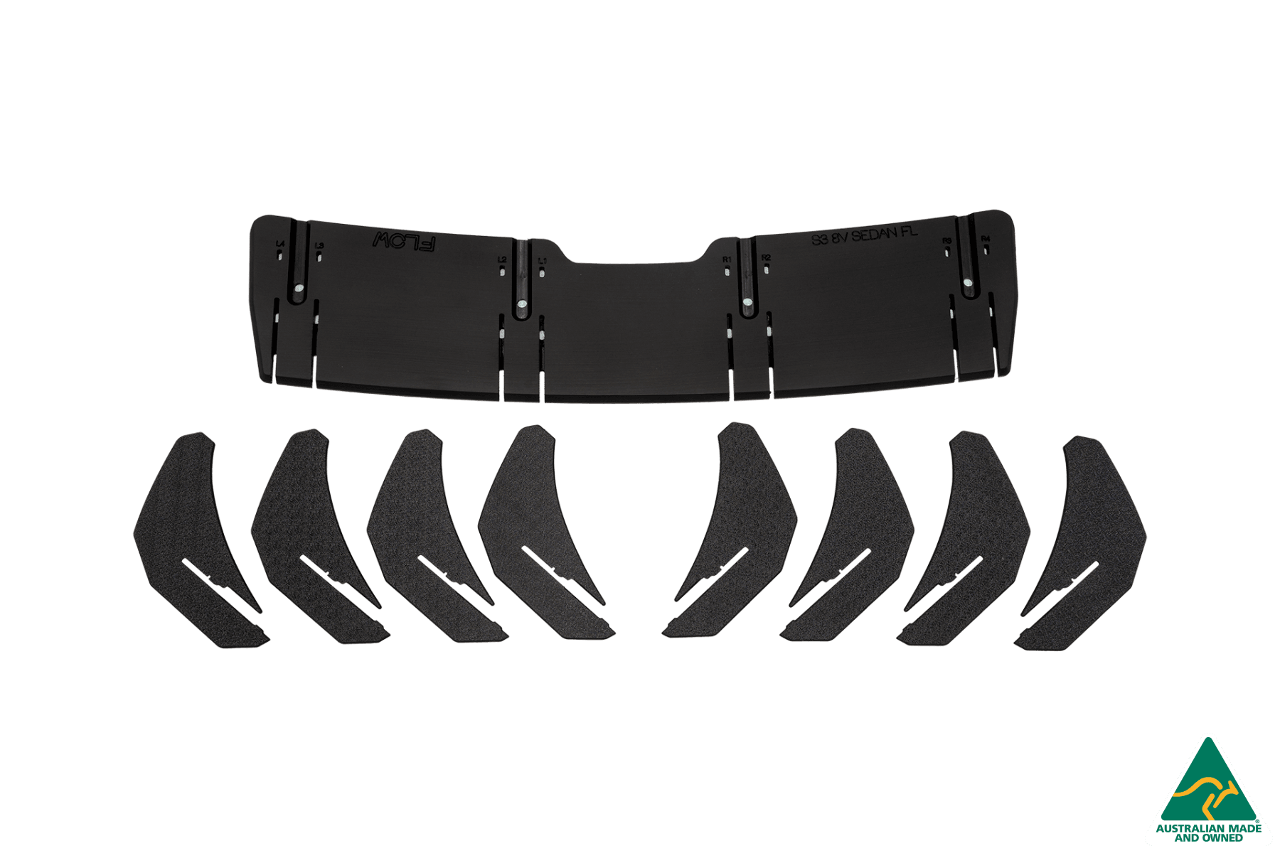 Flow Designs S3 8V Sedan Facelift Flow-Lock Rear Diffuser