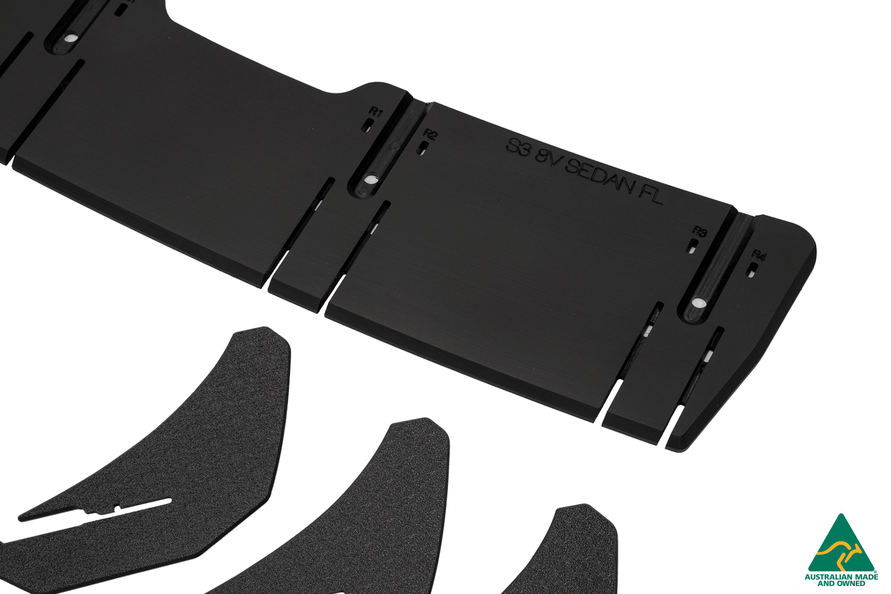 Flow Designs S3 8V Sedan Facelift Flow-Lock Rear Diffuser