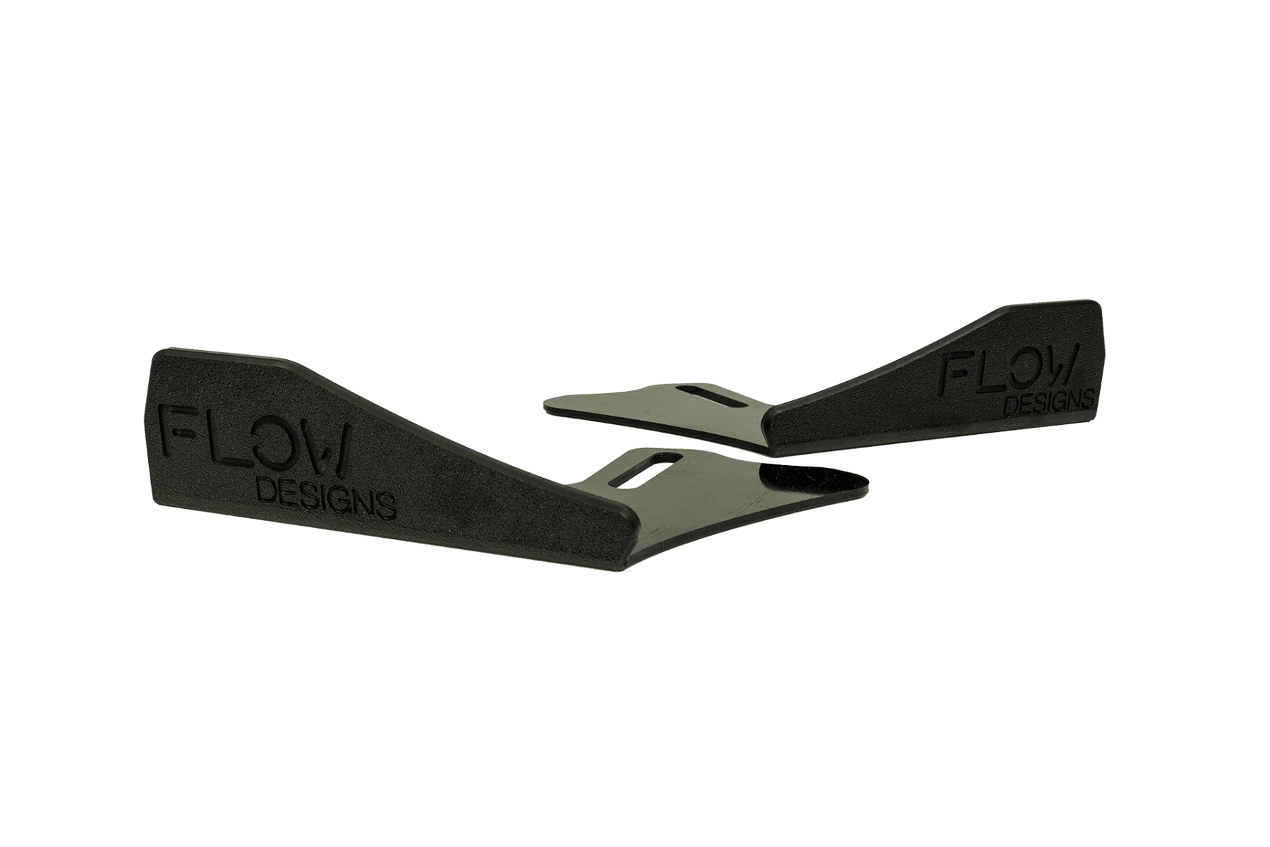 Flow Designs S3 8V Sedan Facelift Front Lip Splitter Winglets (Pair) - iilumolab