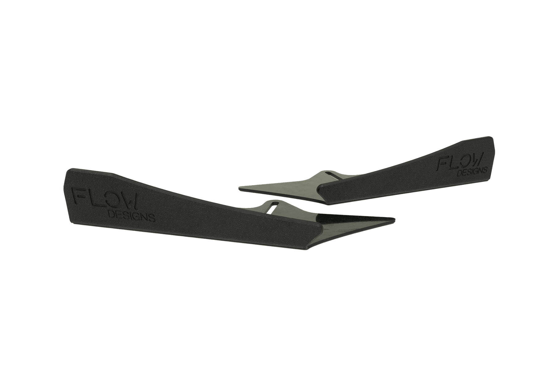 Flow Designs S3 8V Sedan Facelift Rear Spat Winglets (Pair) - iilumolab