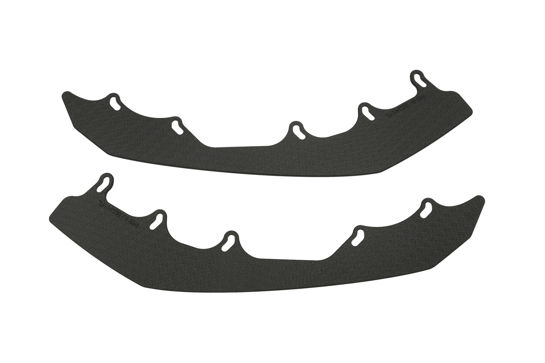Flow Designs RS3 8V Sedan Facelift Front Lip Splitter Extensions (Pair) - iilumolab