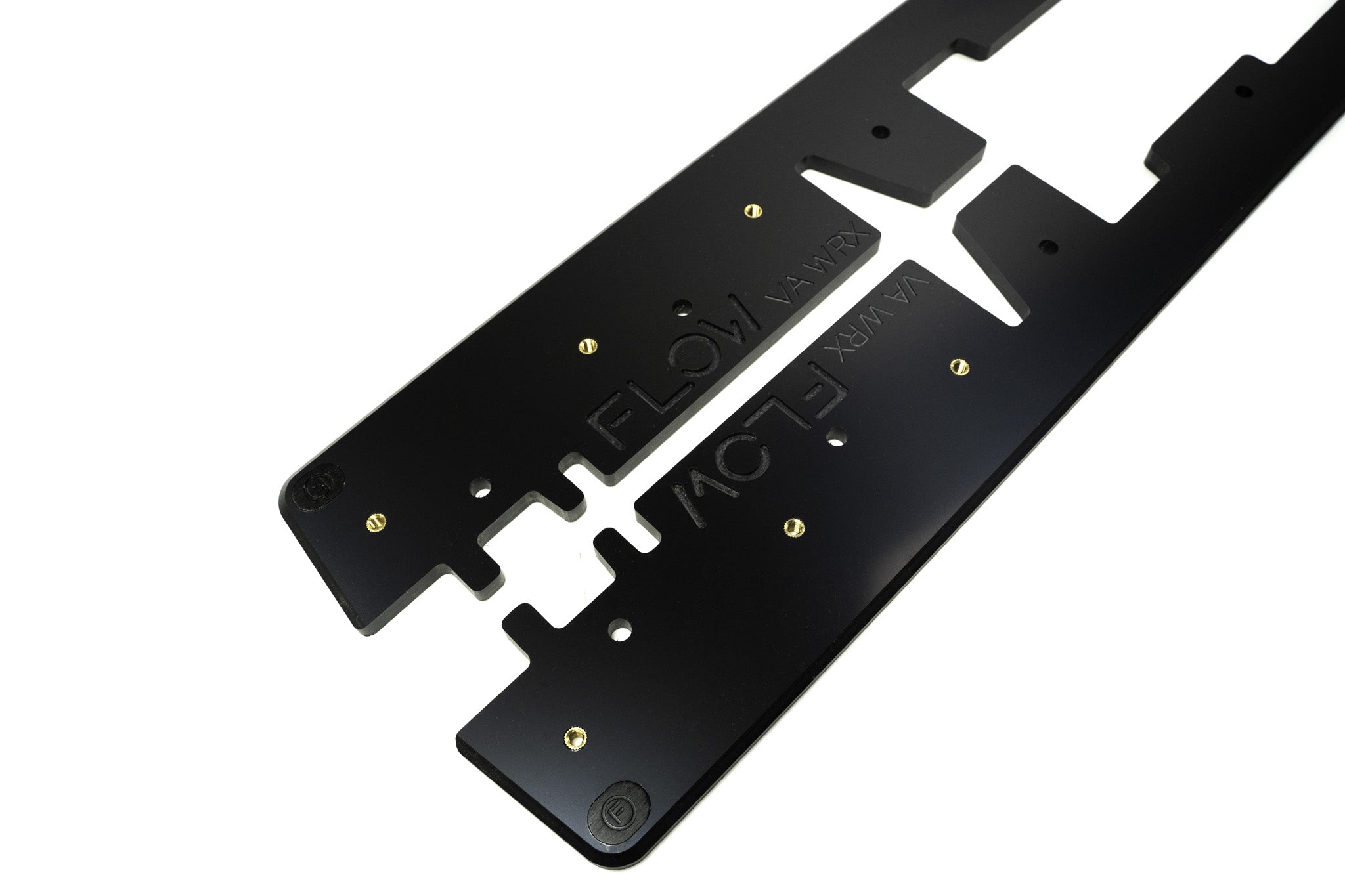 Flow Designs RETURNED STOCK - VA WRX & STI Side Skirt Splitters (Pair) - GLOSS BLACK - iilumolab
