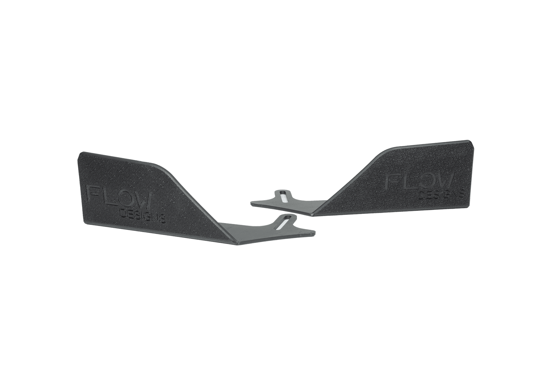 Flow Designs FK4/FK7 Civic RS Hatch PFL Front Lip Splitter Winglets (Pair) - iilumolab
