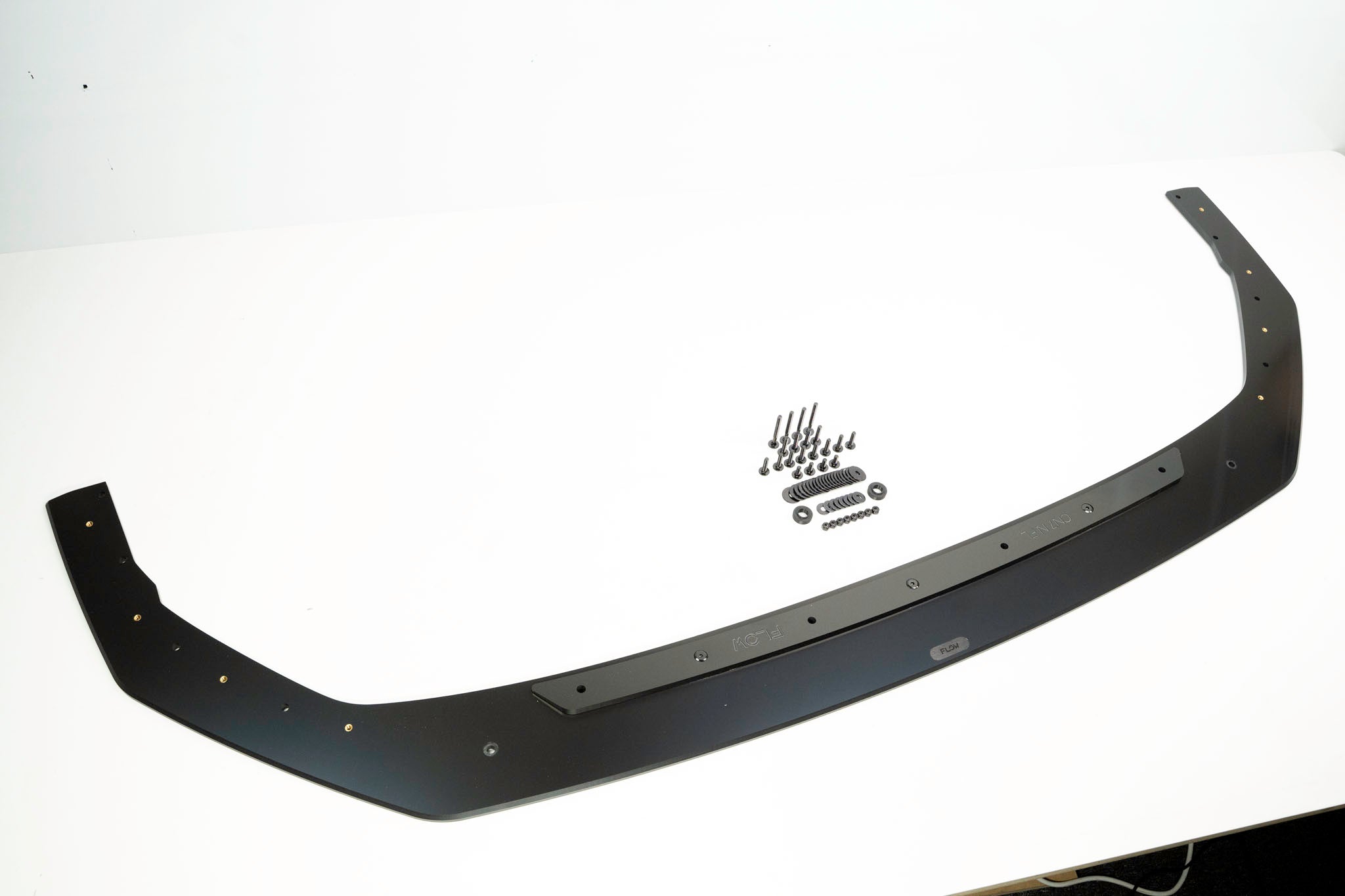 Flow Designs CN7 V2 Elantra N Sedan Facelift V2 - 2024+ Front Lip Splitter & Mounting Brackets (Pair) - iilumolab