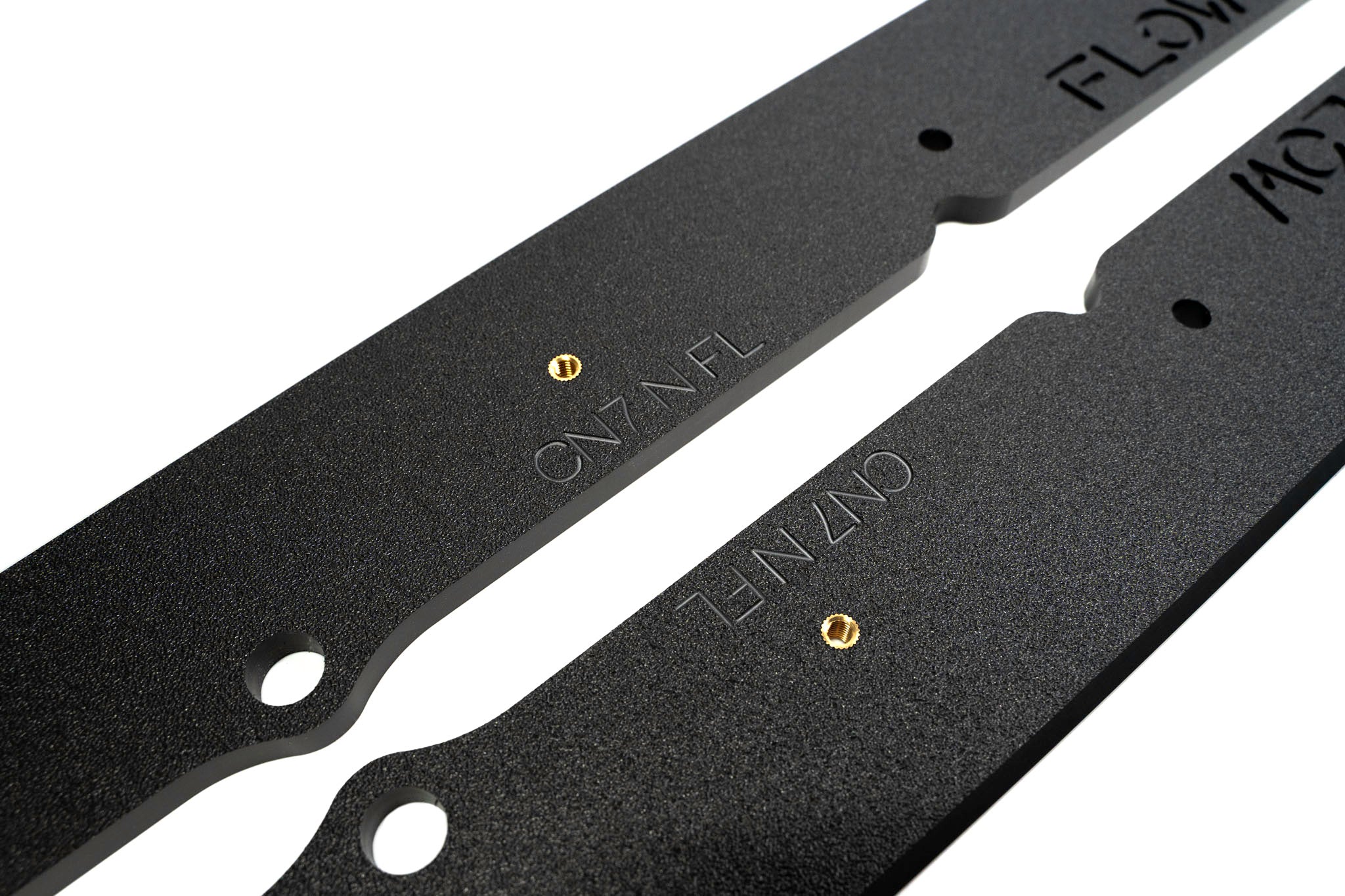 Flow Designs EX-DISPLAY - CN7 V2 i30N Sedan FL 2024 Side Skirt Splitters (Pair) - GLOSS BLACK - iilumolab