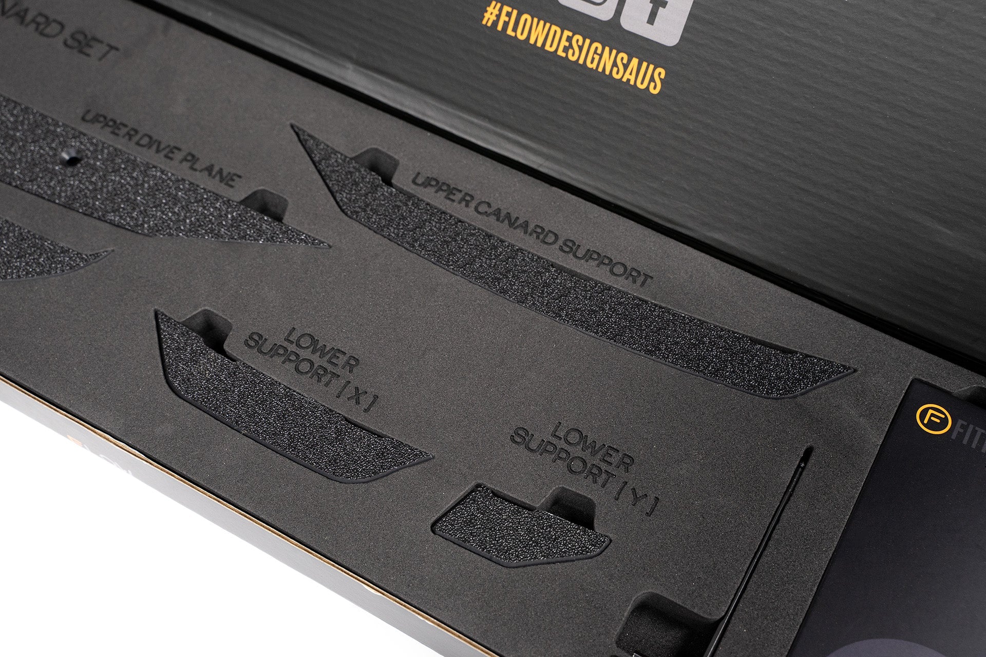 Flow Designs i30 N PD (FL) Front Bumper Canards - iilumolab