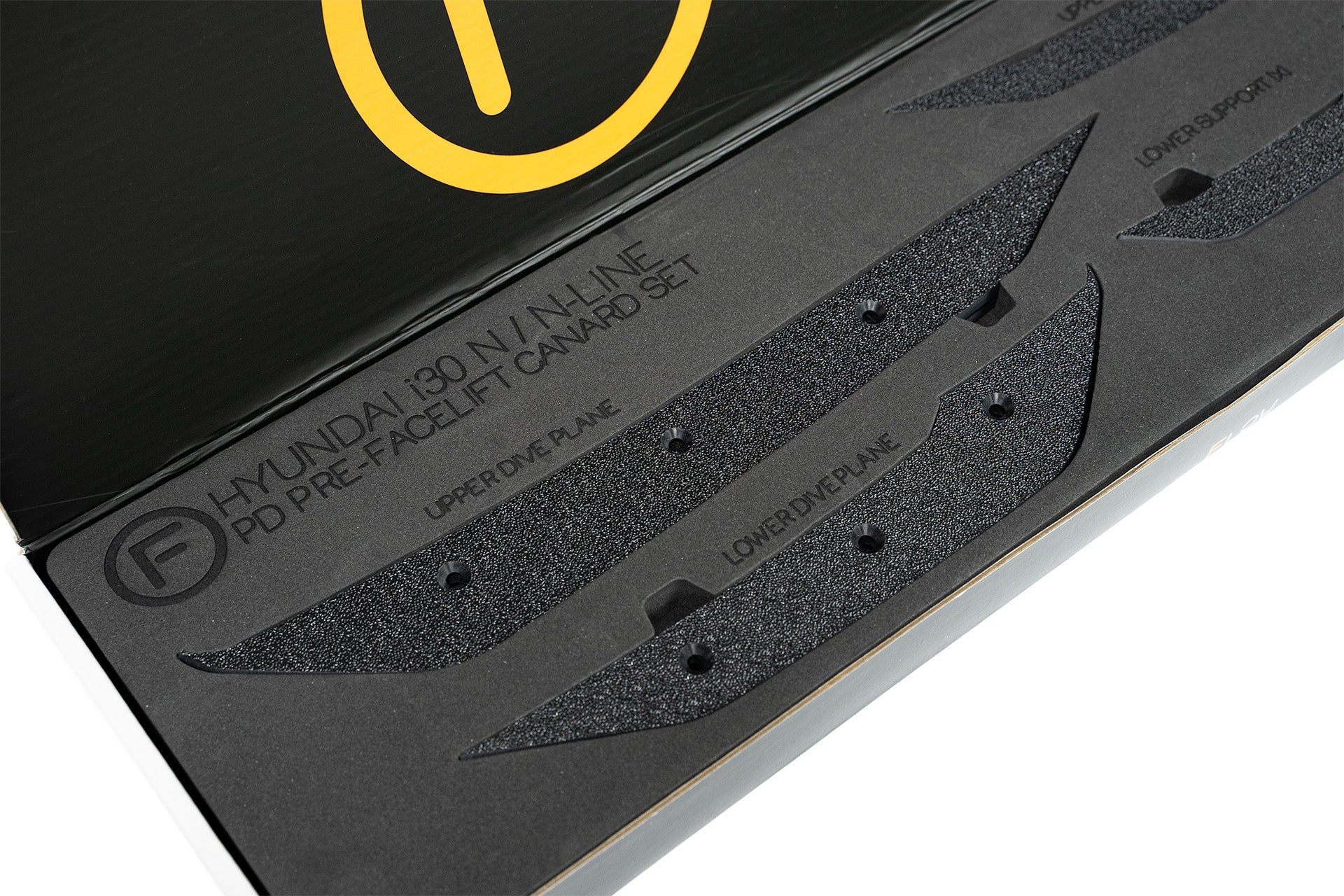 Flow Designs i30 N Line Front Bumper Canards - iilumolab
