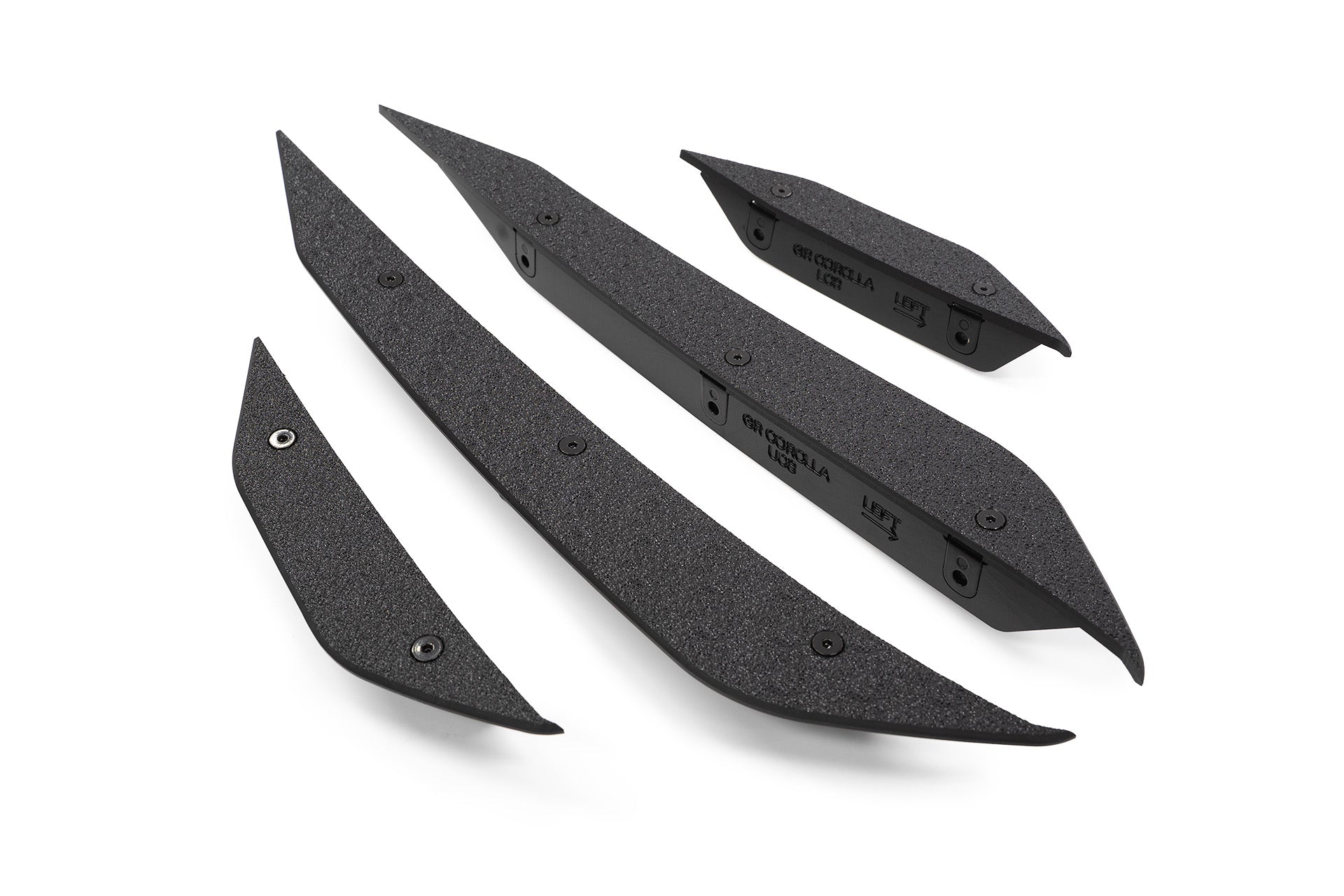 Flow Designs Corolla GR Front Bumper Canards - iilumolab