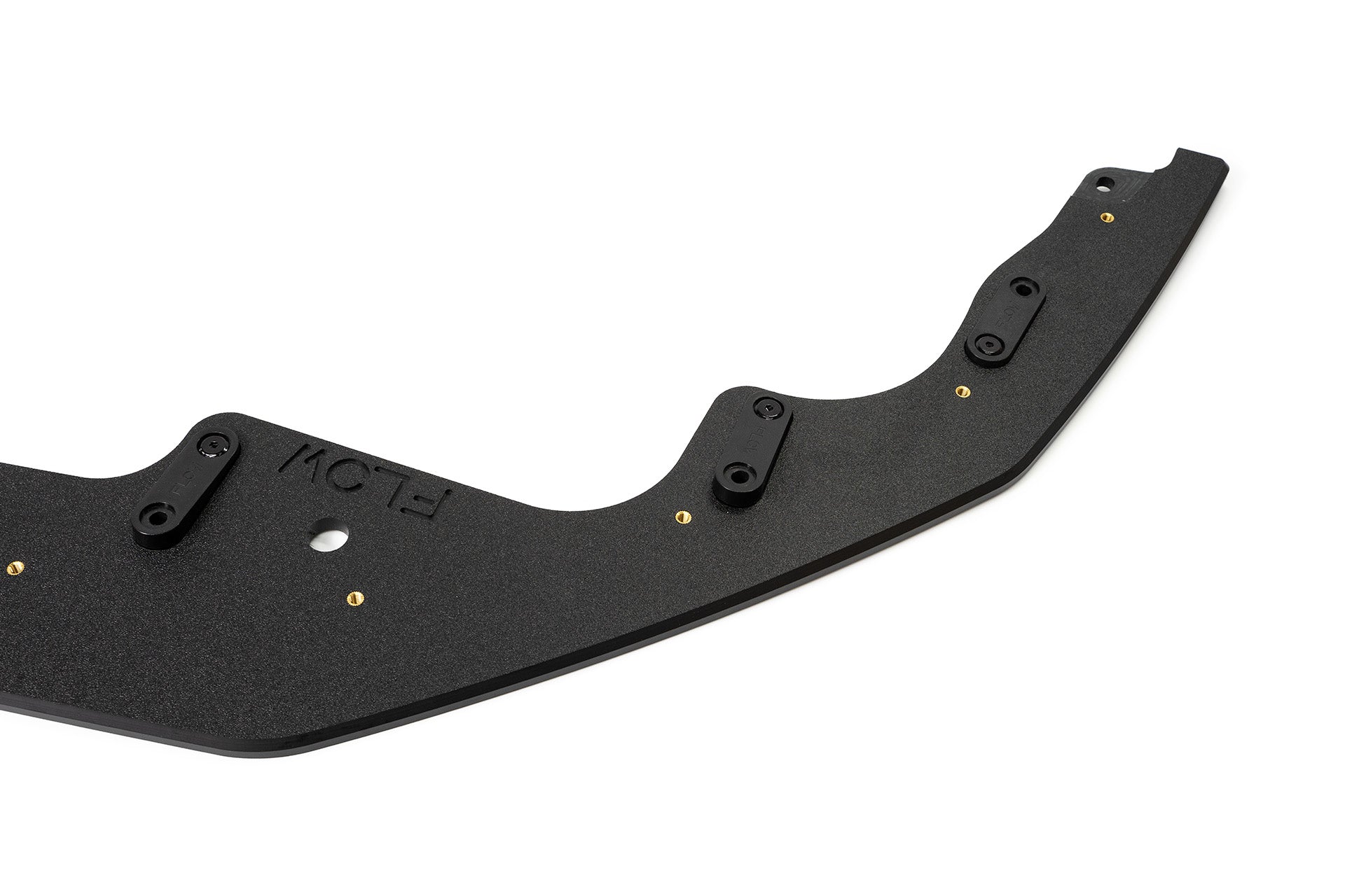 Flow Designs Corolla GR Chassis Mounted Front Lip Splitter (TEXTURED) - iilumolab