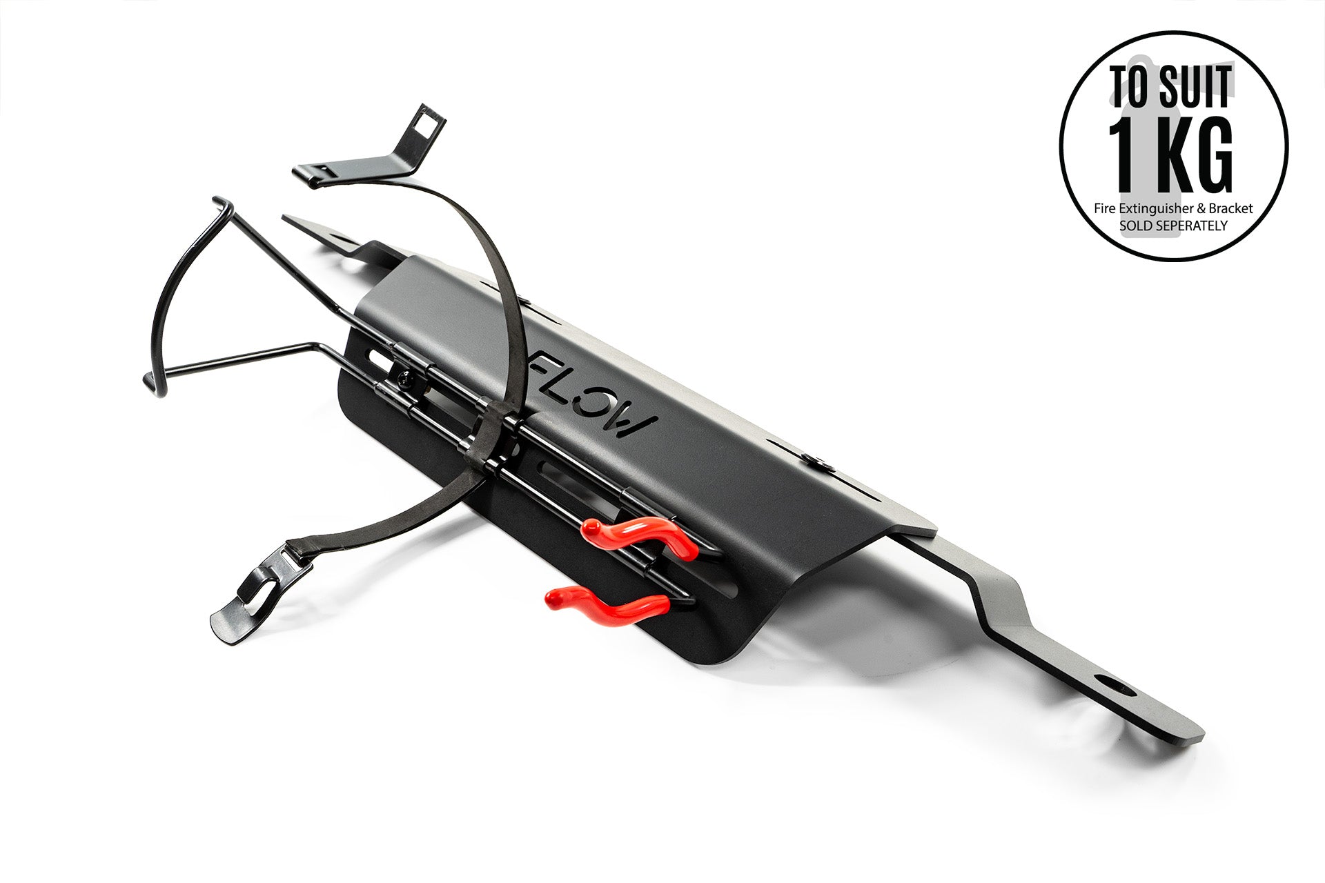 Flow Designs Corolla GR Adjustable Fire Extinguisher Bracket/Mount - iilumolab