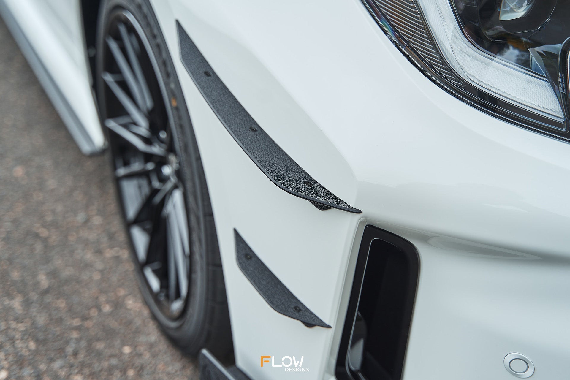 Flow Designs Corolla GR Front Bumper Canards - iilumolab