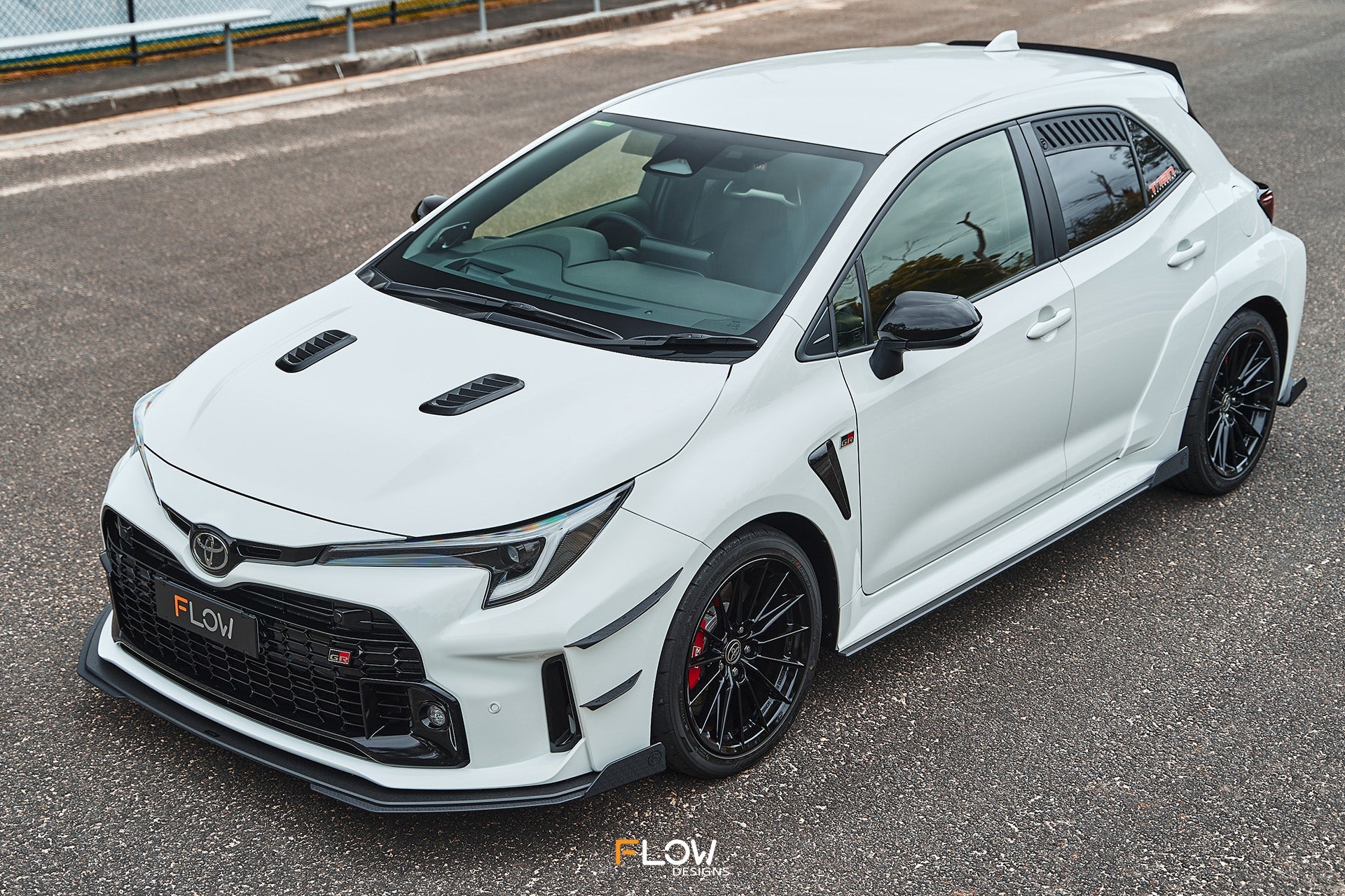 Flow Designs Corolla GR Rear Window Vents (Pair)