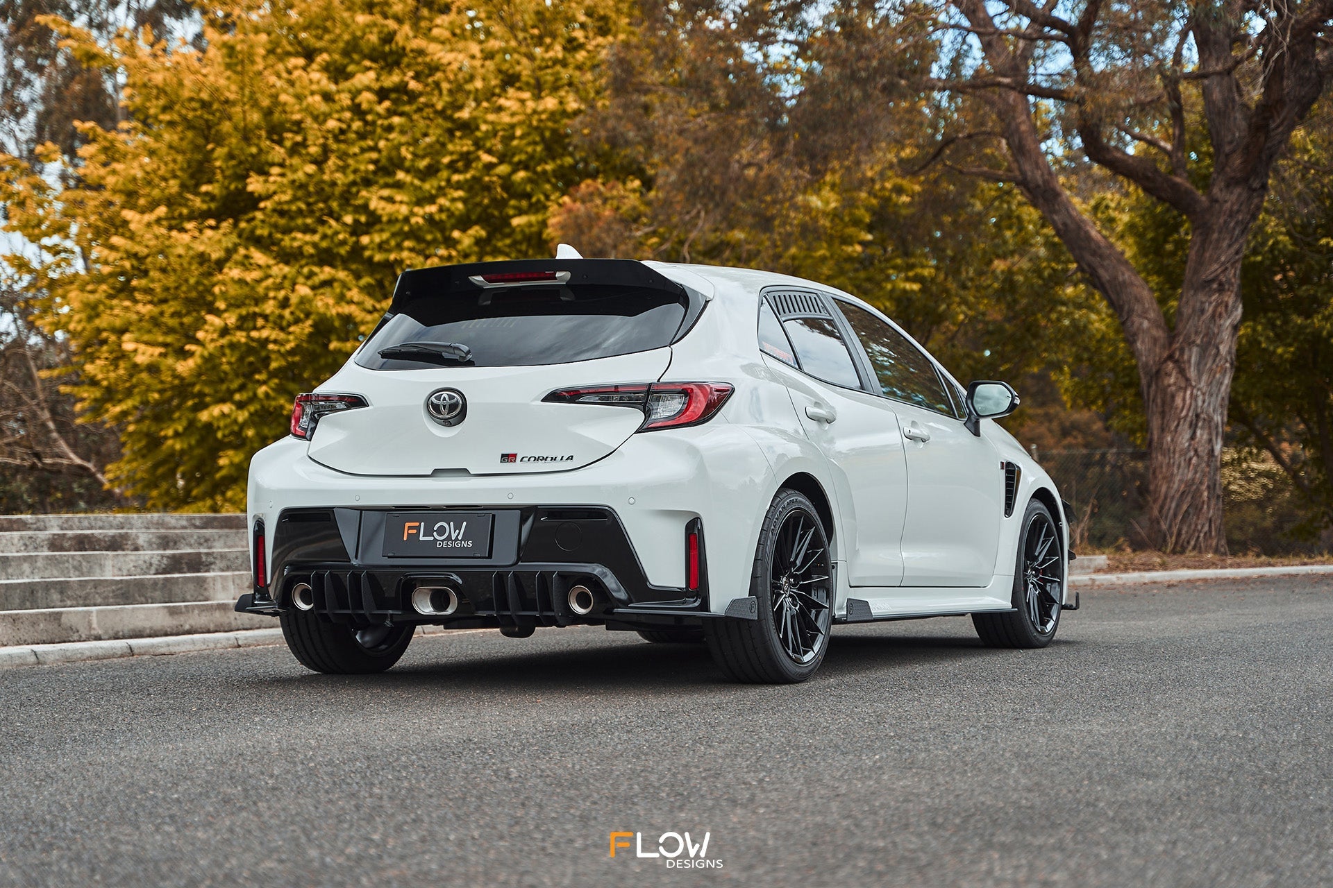 Flow Designs Corolla GR Rear Spoiler Extension