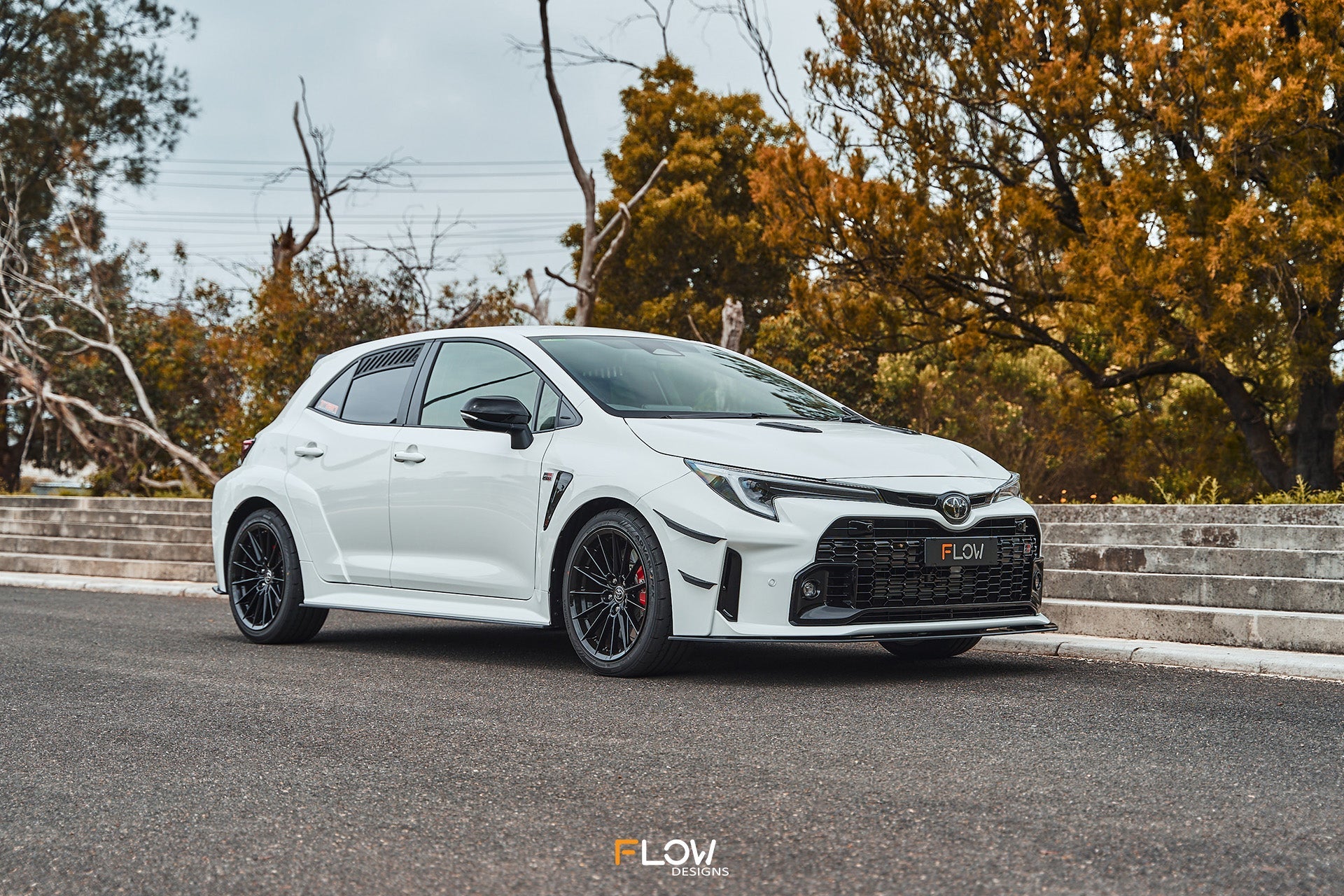 Flow Designs Corolla GR Front Bumper Canards - iilumolab