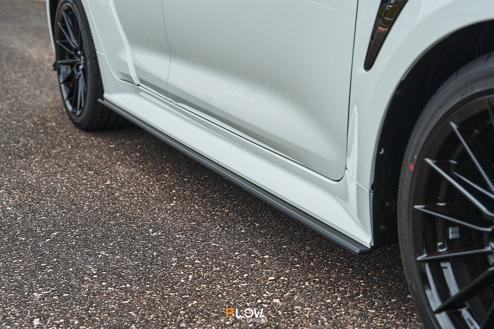 Flow Designs Corolla GR Side Skirt Splitters (GLOSS: Pair) - iilumolab