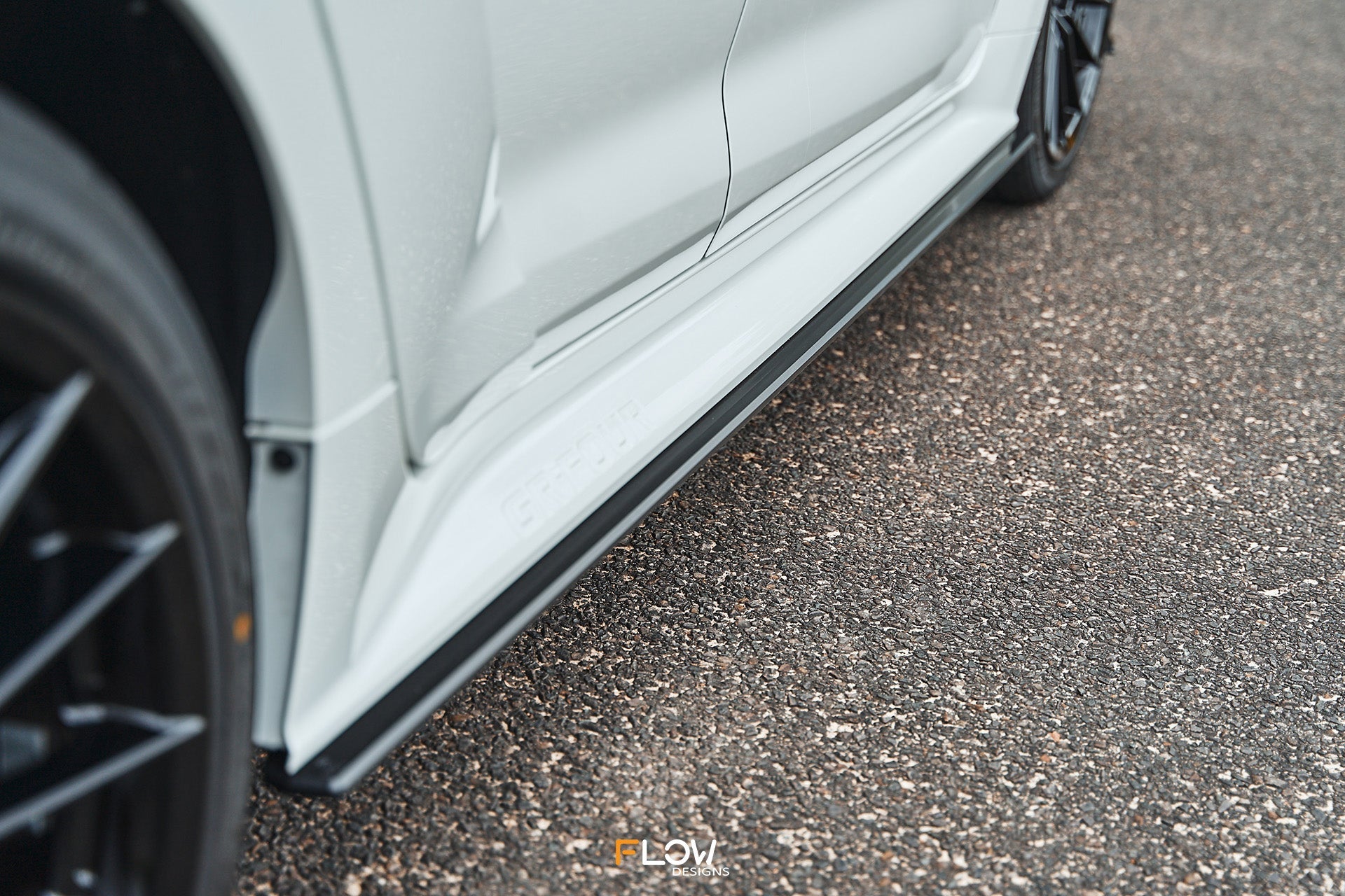 Flow Designs Corolla GR Side Skirt Splitters (GLOSS: Pair) - iilumolab