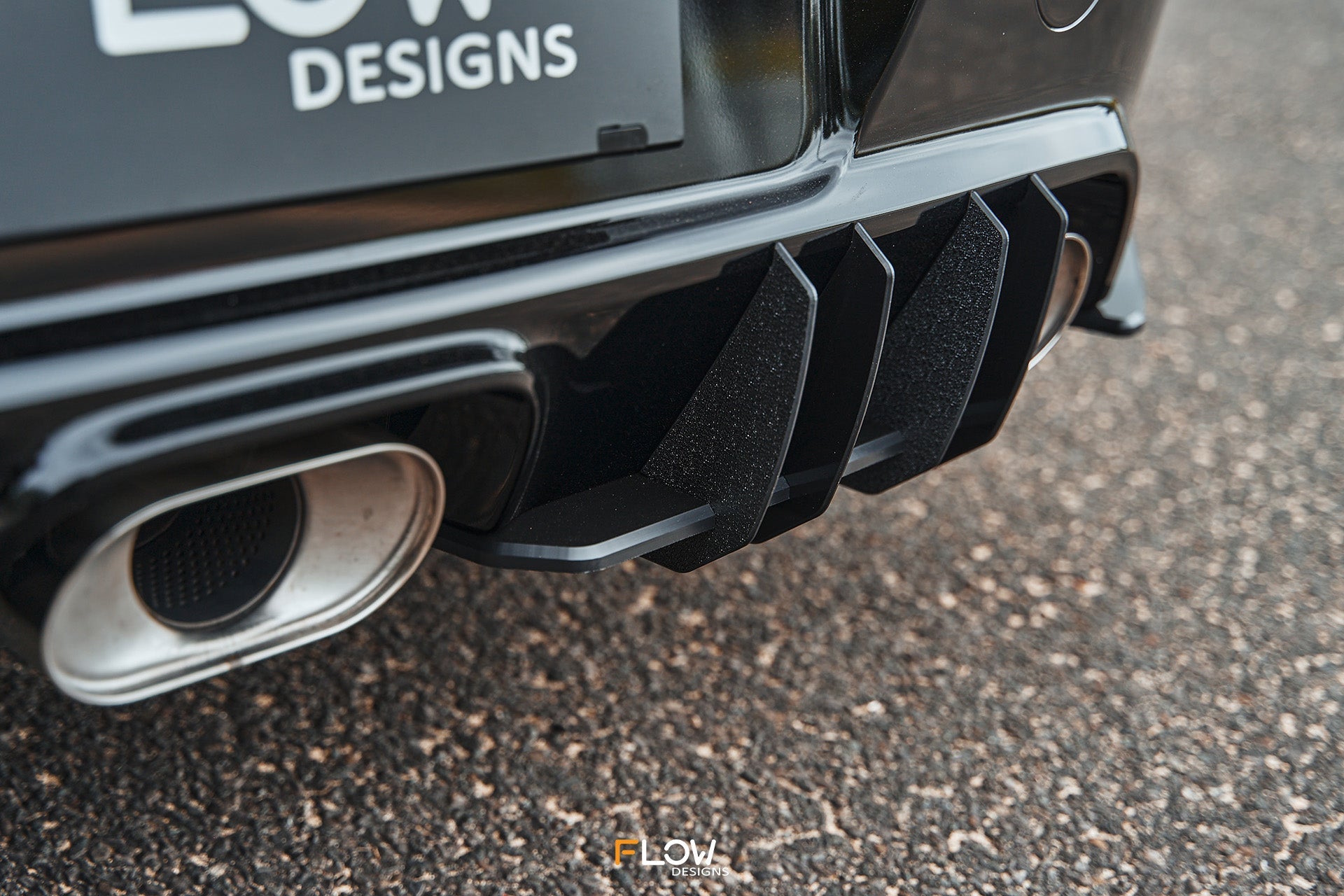 Flow Designs Corolla GR Flow-Lock Rear Diffuser (GLOSS) - iilumolab
