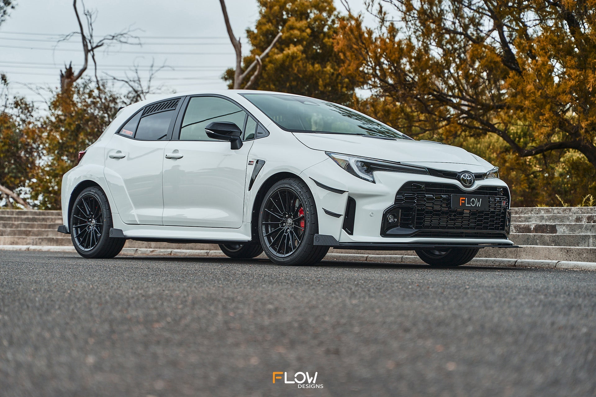 Flow Designs Corolla GR Side Skirt Splitter Winglets (Pair) - iilumolab