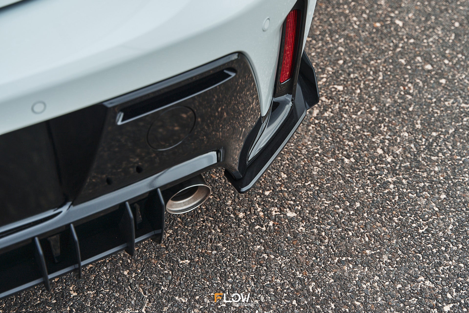 Flow Designs Corolla GR Flow-Lock Rear Diffuser (GLOSS) - iilumolab